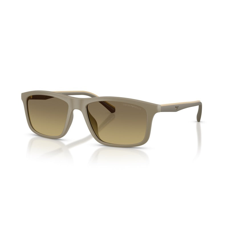 OCCHIALE DA SOLE UOMO | EMPORIO ARMANI EA 4257U - 5437G9 BEIGE OPACO - CALIBRO 57
