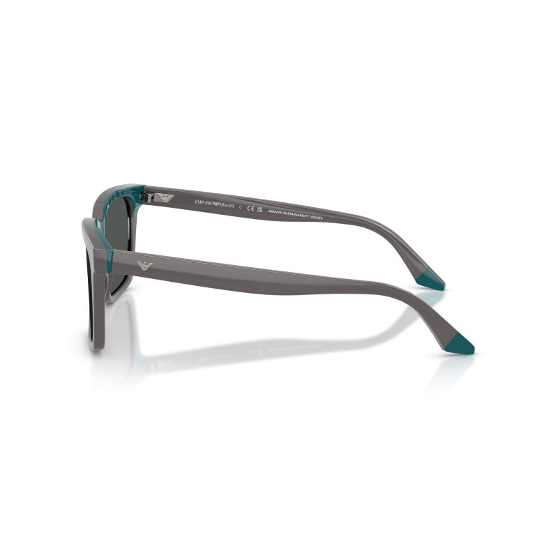 OCCHIALE DA SOLE UOMO | EMPORIO ARMANI EA 4260 - 631487 GRIGIO OPALINO/BLU - CALIBRO 55