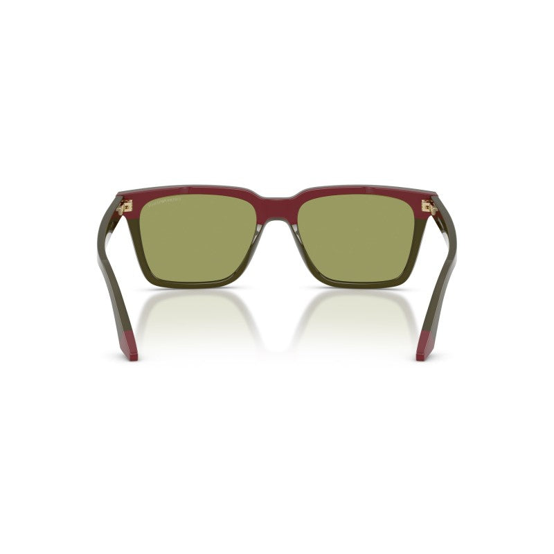 OCCHIALE DA SOLE UOMO | EMPORIO ARMANI EA 4260 - 63162A VERDE OPALINO/BORDEAUX - CALIBRO 55