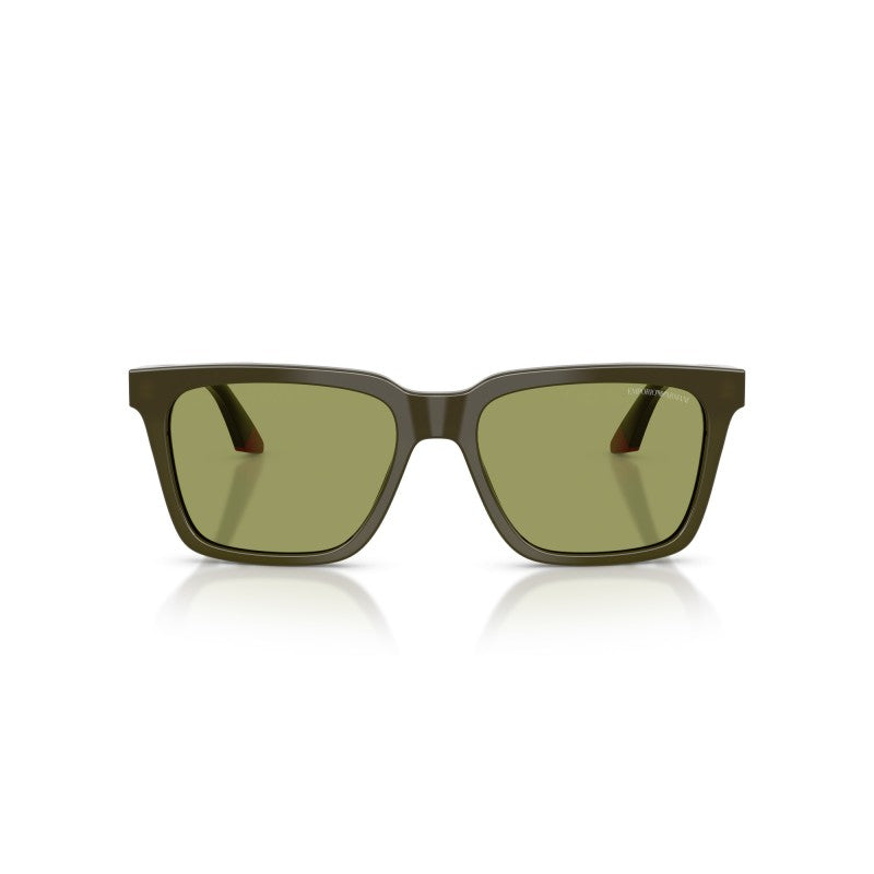 OCCHIALE DA SOLE UOMO | EMPORIO ARMANI EA 4260 - 63162A VERDE OPALINO/BORDEAUX - CALIBRO 55