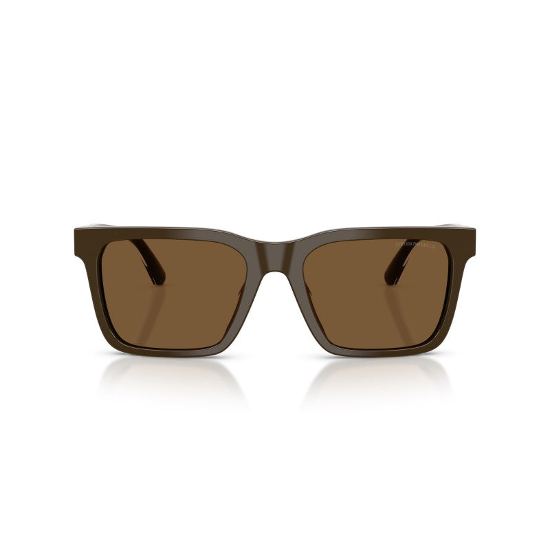 OCCHIALE DA SOLE UOMO | EMPORIO ARMANI EA 4262U - 630773 MARRONE LUCIDO - CALIBRO 57