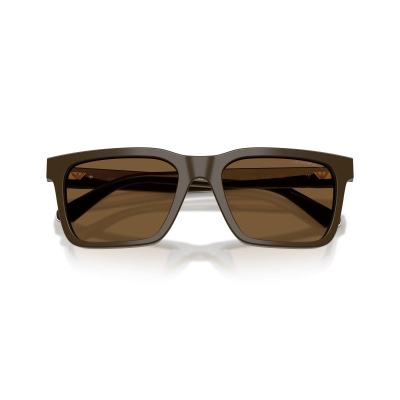 OCCHIALE DA SOLE UOMO | EMPORIO ARMANI EA 4262U - 630773 MARRONE LUCIDO - CALIBRO 57