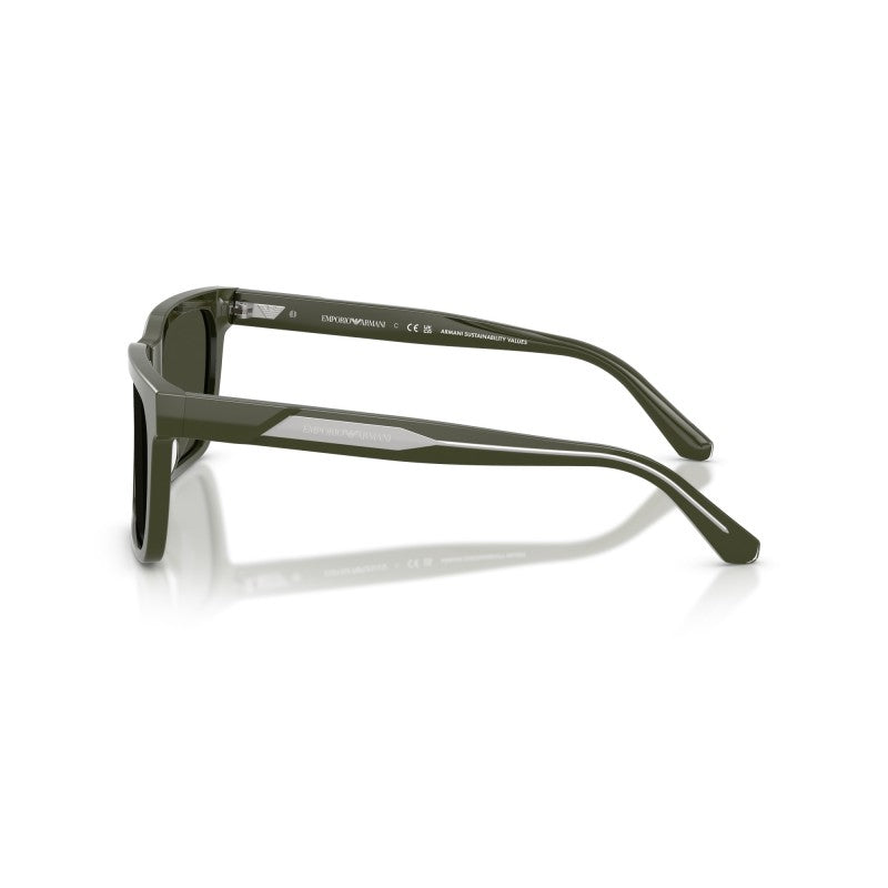 OCCHIALE DA SOLE UOMO | EMPORIO ARMANI EA 4262U - 632182 VERDE BRILLANTE - CALIBRO 57