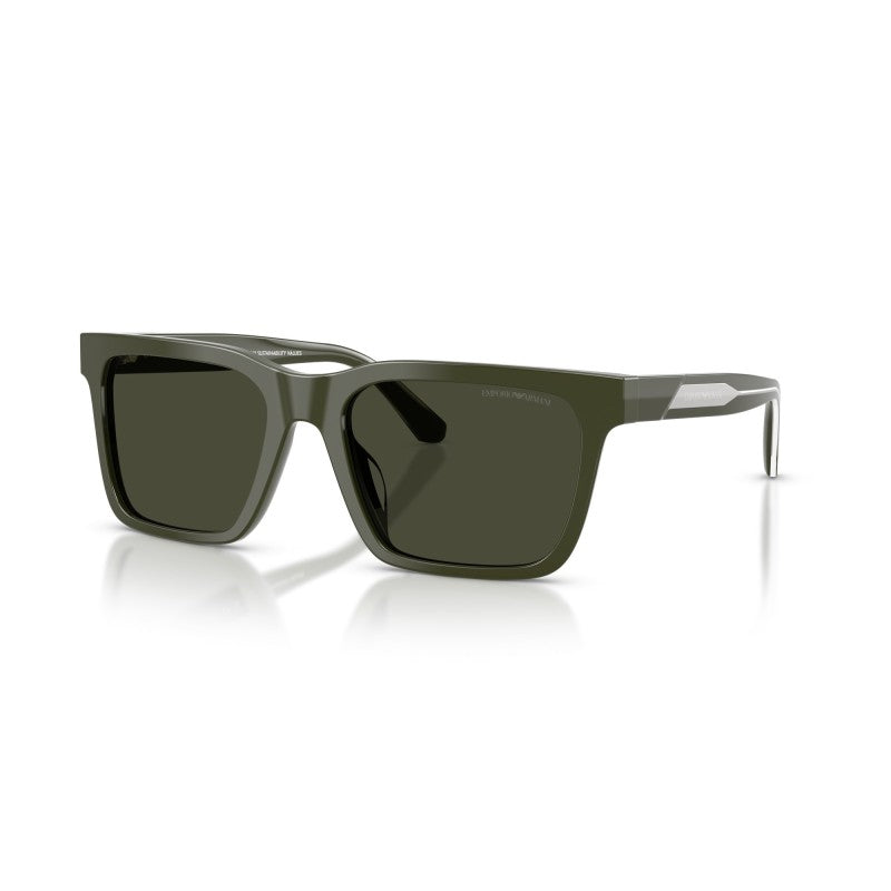 OCCHIALE DA SOLE UOMO | EMPORIO ARMANI EA 4262U - 632182 VERDE BRILLANTE - CALIBRO 57
