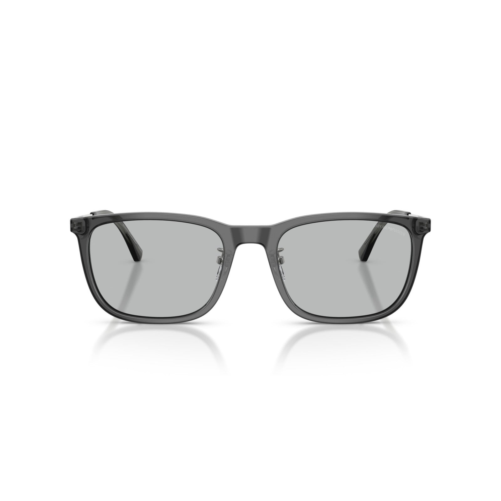 OCCHIALE DA SOLE UOMO | EMPORIO ARMANI EA 4275D - 502987 GRIGIO TRASPARENTE LUCIDO - CALIBRO 56