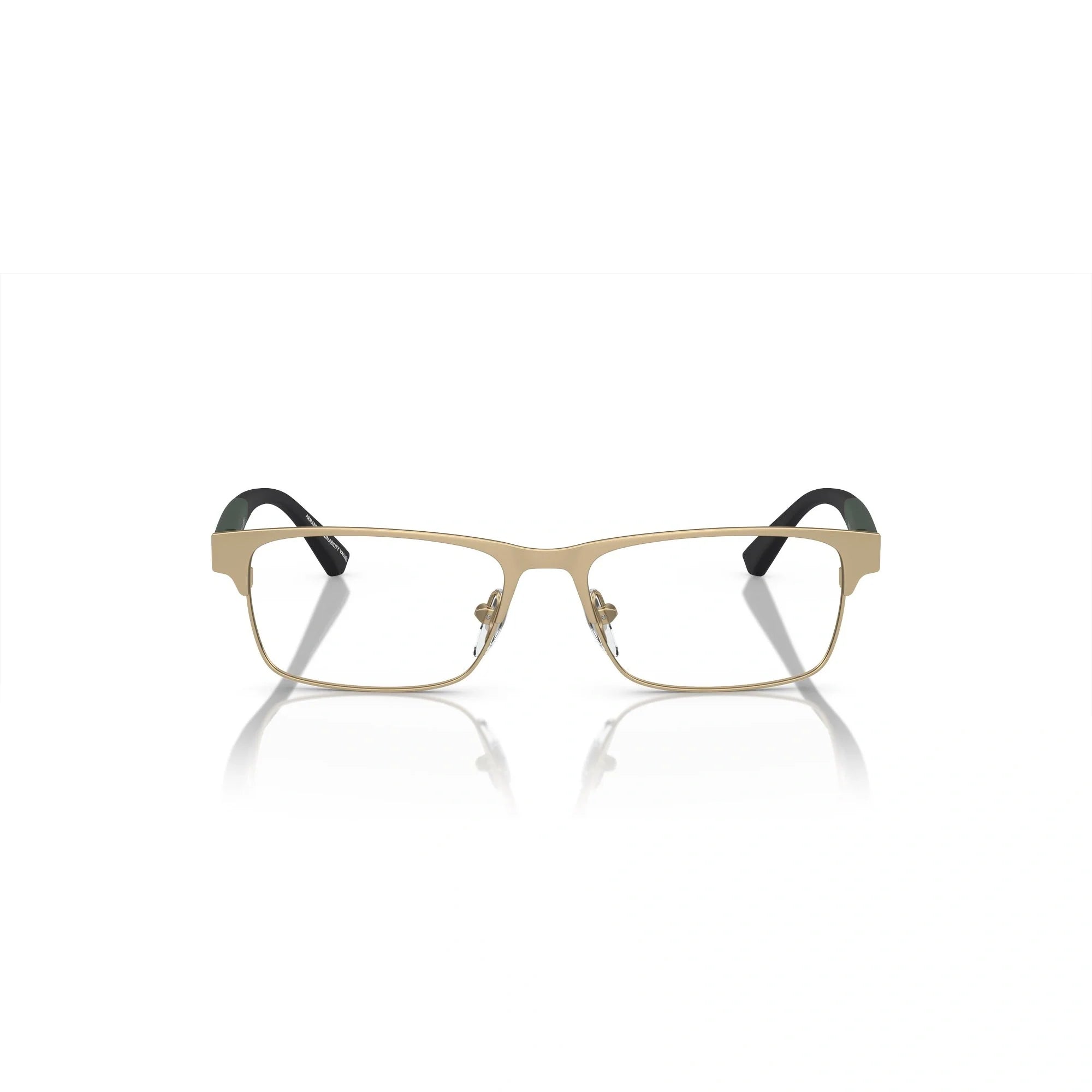 EMPORIO ARMANI EK 1001 - 3002 ORO PALLIDO OPACO | OCCHIALE DA VISTA BAMBINO | CALIBRO 49