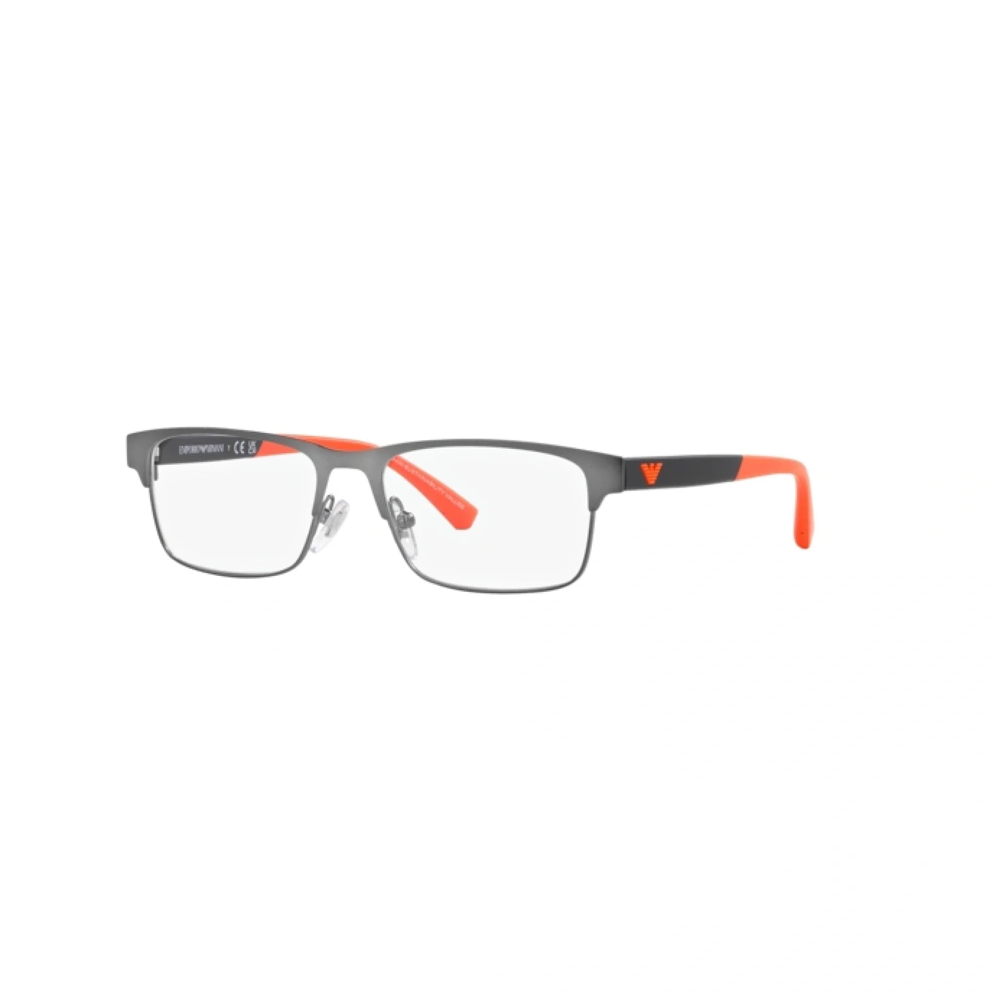 EMPORIO ARMANI EK 1001 - 3003 CANNA DI FUCILE OPACO | OCCHIALE DA VISTA BAMBINO | CALIBRO 49