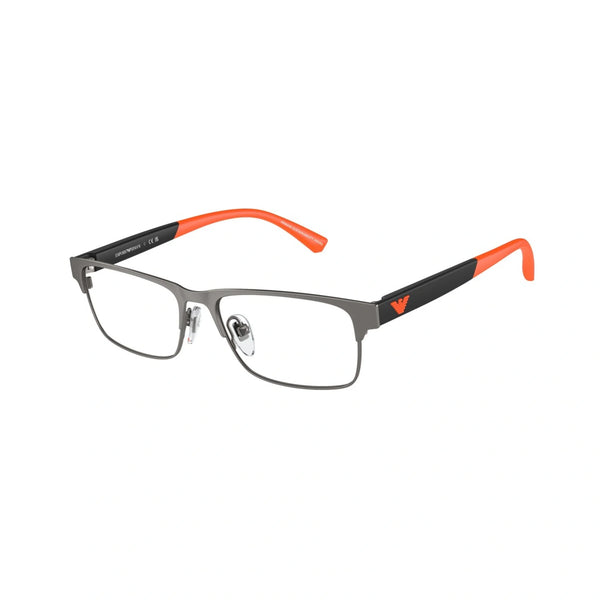 EMPORIO ARMANI EK 1001 - 3003 CANNA DI FUCILE OPACO | OCCHIALE DA VISTA BAMBINO | CALIBRO 49