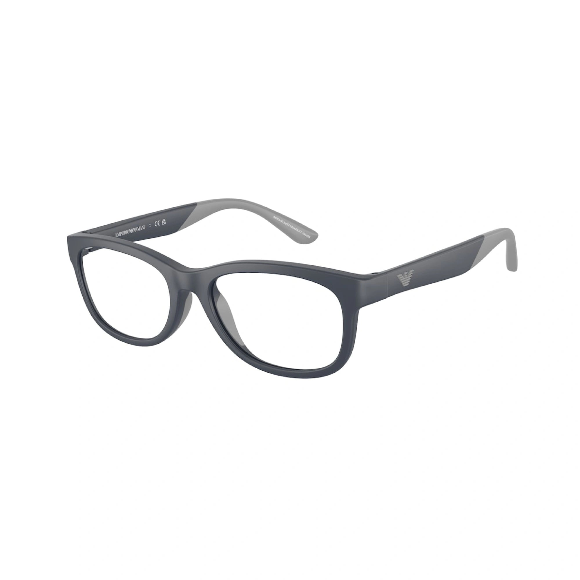EMPORIO ARMANI EK 3001 - 5088 BLU OPACO | OCCHIALE DA VISTA BAMBINO | CALIBRO 47
