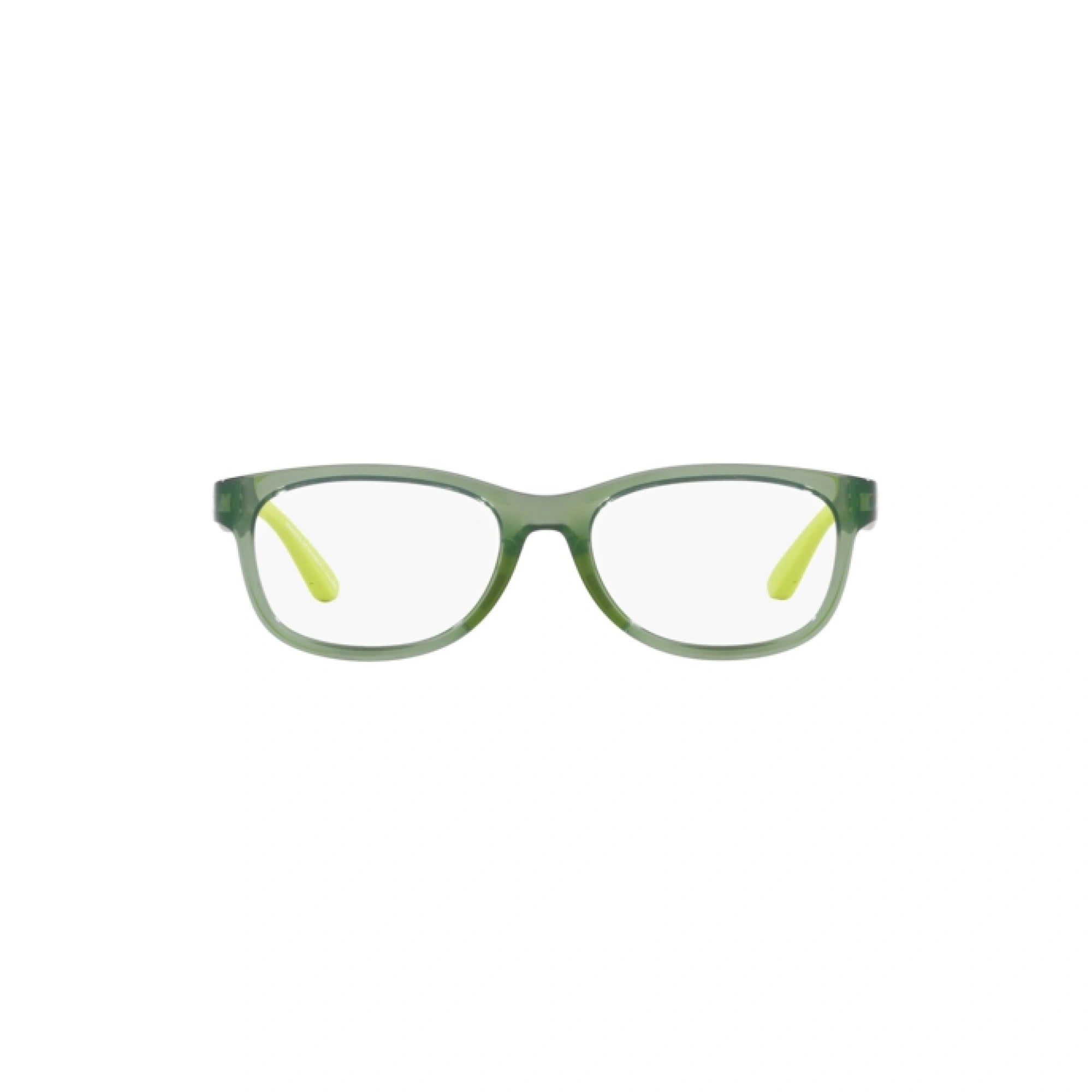 EMPORIO ARMANI EK 3001 - 5359 VERDE BRILLANTE TRASPARENTE | OCCHIALE DA VISTA BAMBINO | CALIBRO 47