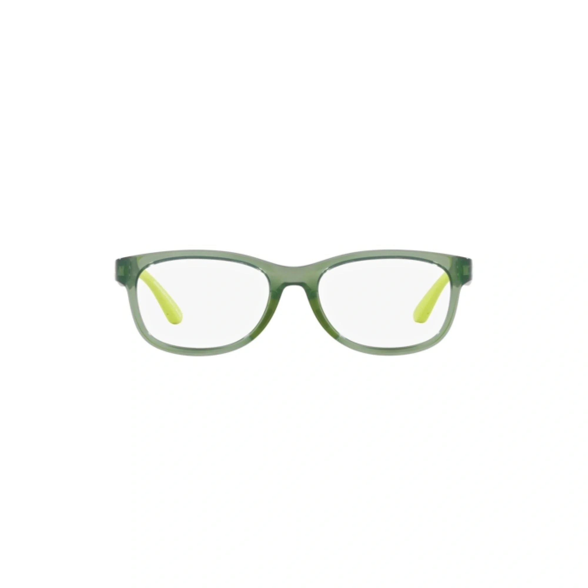 EMPORIO ARMANI EK 3001 - 5359 VERDE BRILLANTE TRASPARENTE | OCCHIALE DA VISTA BAMBINO | CALIBRO 49
