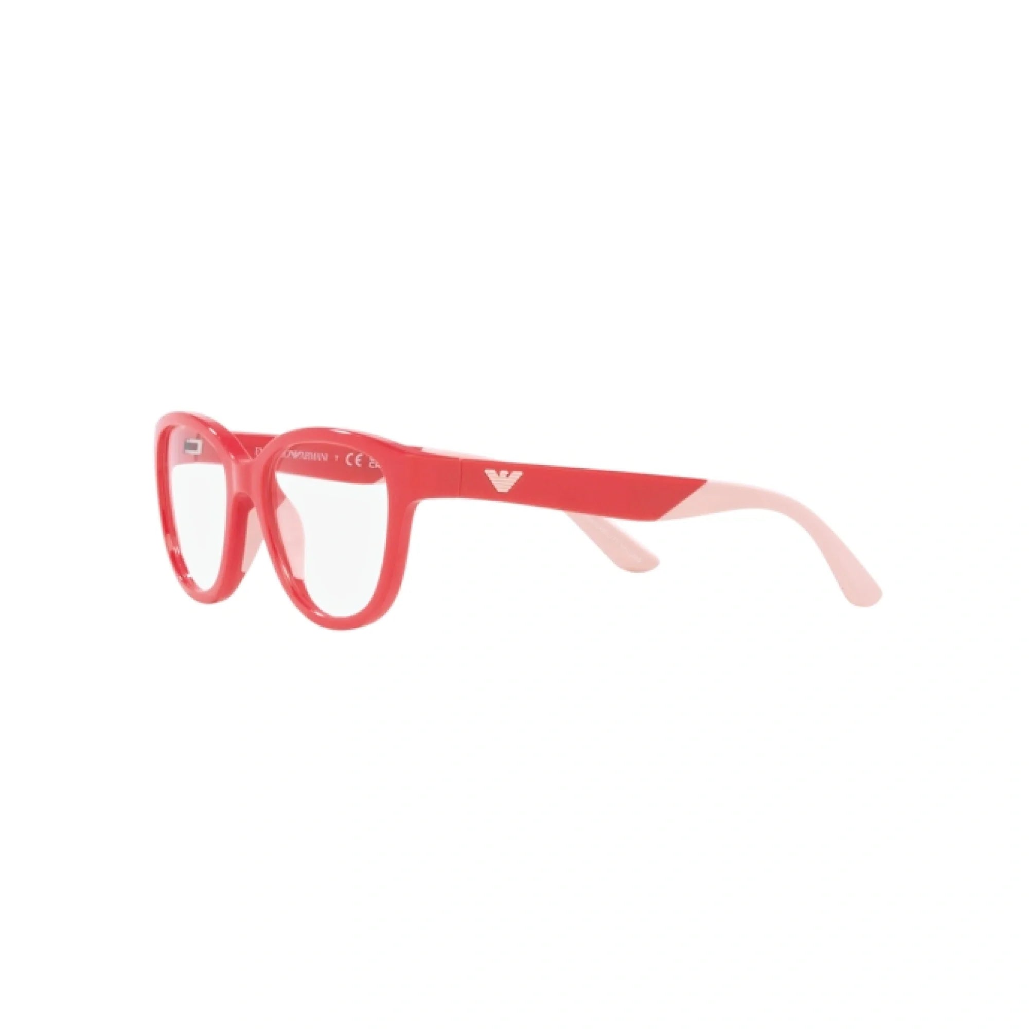 EMPORIO ARMANI EK 3002 - 5380 CORALLO LUCIDO | OCCHIALE DA VISTA BAMBINA | CALIBRO 47