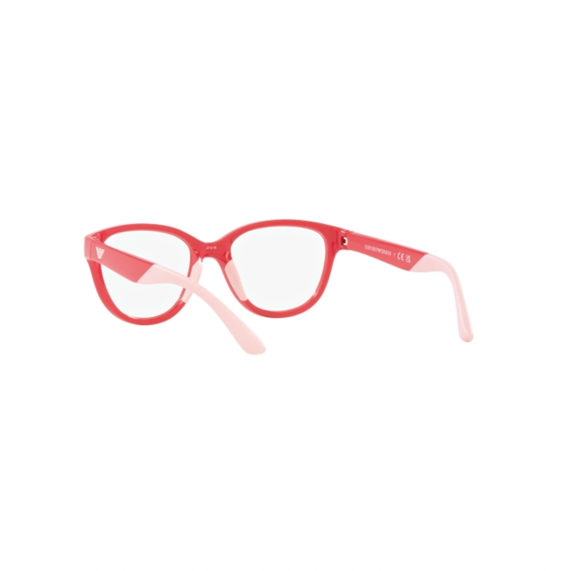 EMPORIO ARMANI EK 3002 - 5380 CORALLO LUCIDO | OCCHIALE DA VISTA BAMBINA | CALIBRO 45