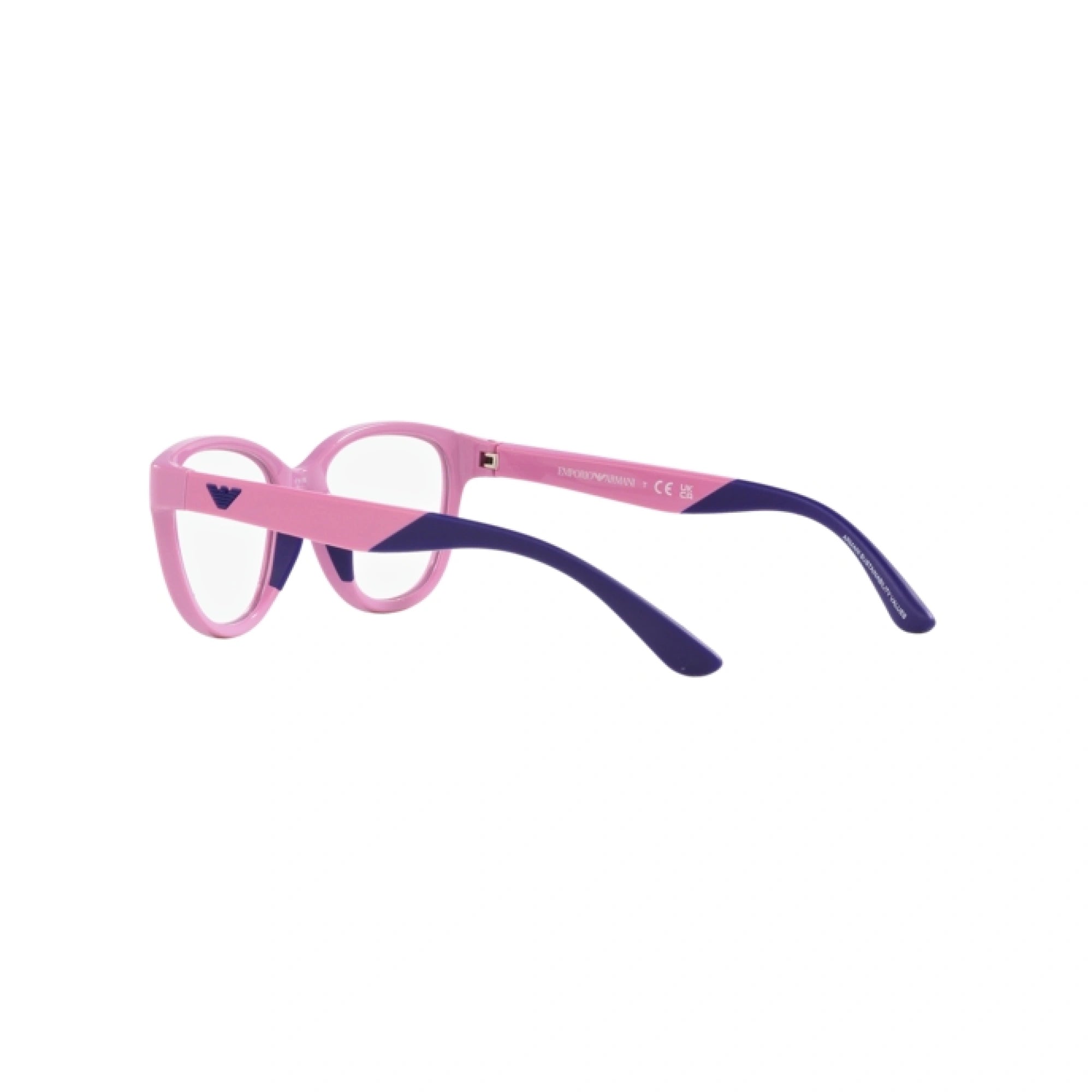 EMPORIO ARMANI EK 3002 - 6016 LILLA LUCIDO | OCCHIALE DA VISTA BAMBINA | CALIBRO 45