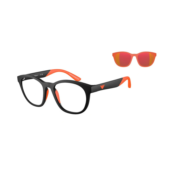 EMPORIO ARMANI EK 4001 - 50011W NERO OPACO | OCCHIALE DA SOLE BAMBINO | CALIBRO 47