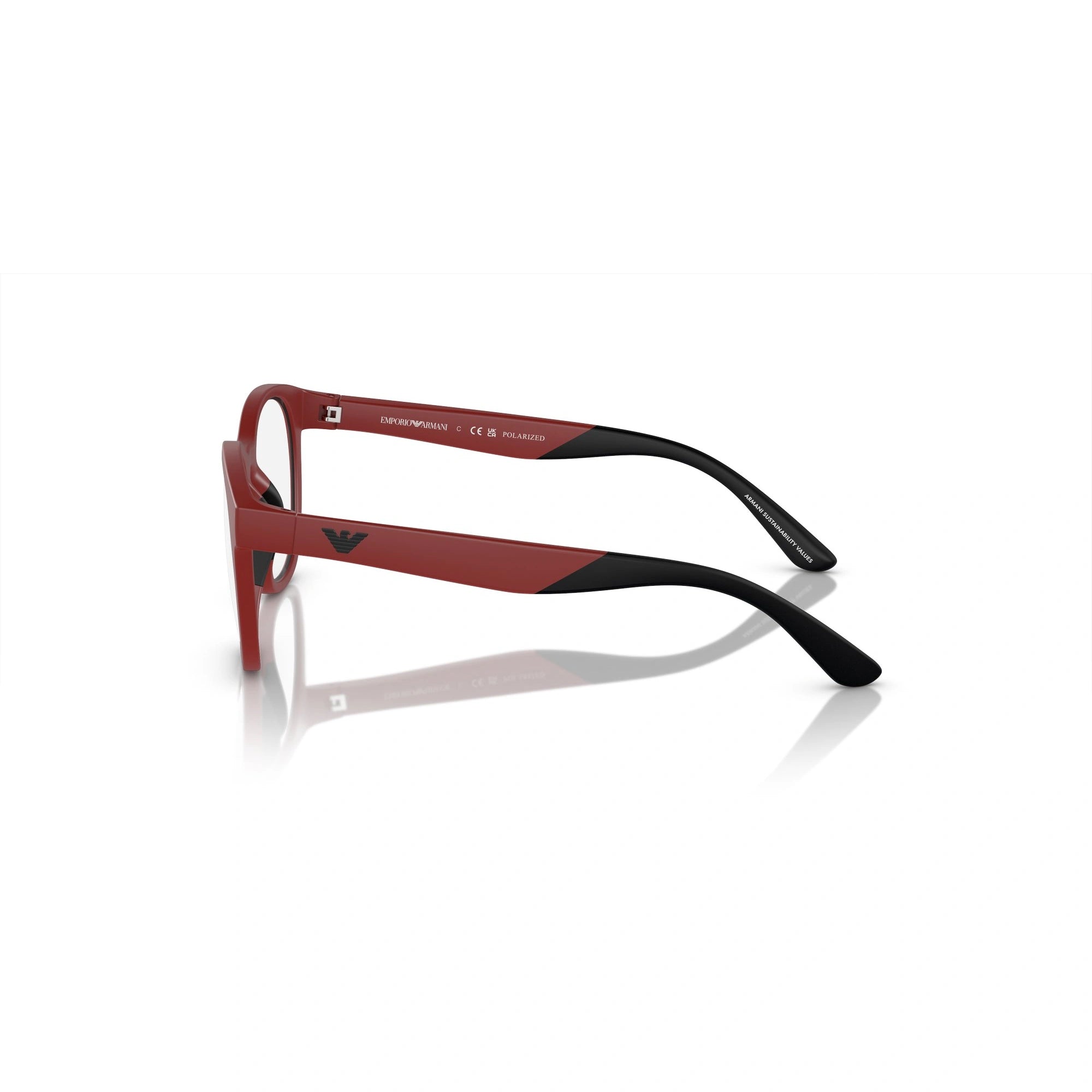EMPORIO ARMANI EK 4001 - 50771W ROSSO OPACO | OCCHIALE DA SOLE BAMBINO | CALIBRO 47