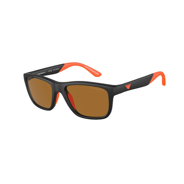 EMPORIO ARMANI EK 4002 - 500183 NERO OPACO | OCCHIALE DA SOLE BAMBINO | CALIBRO 48