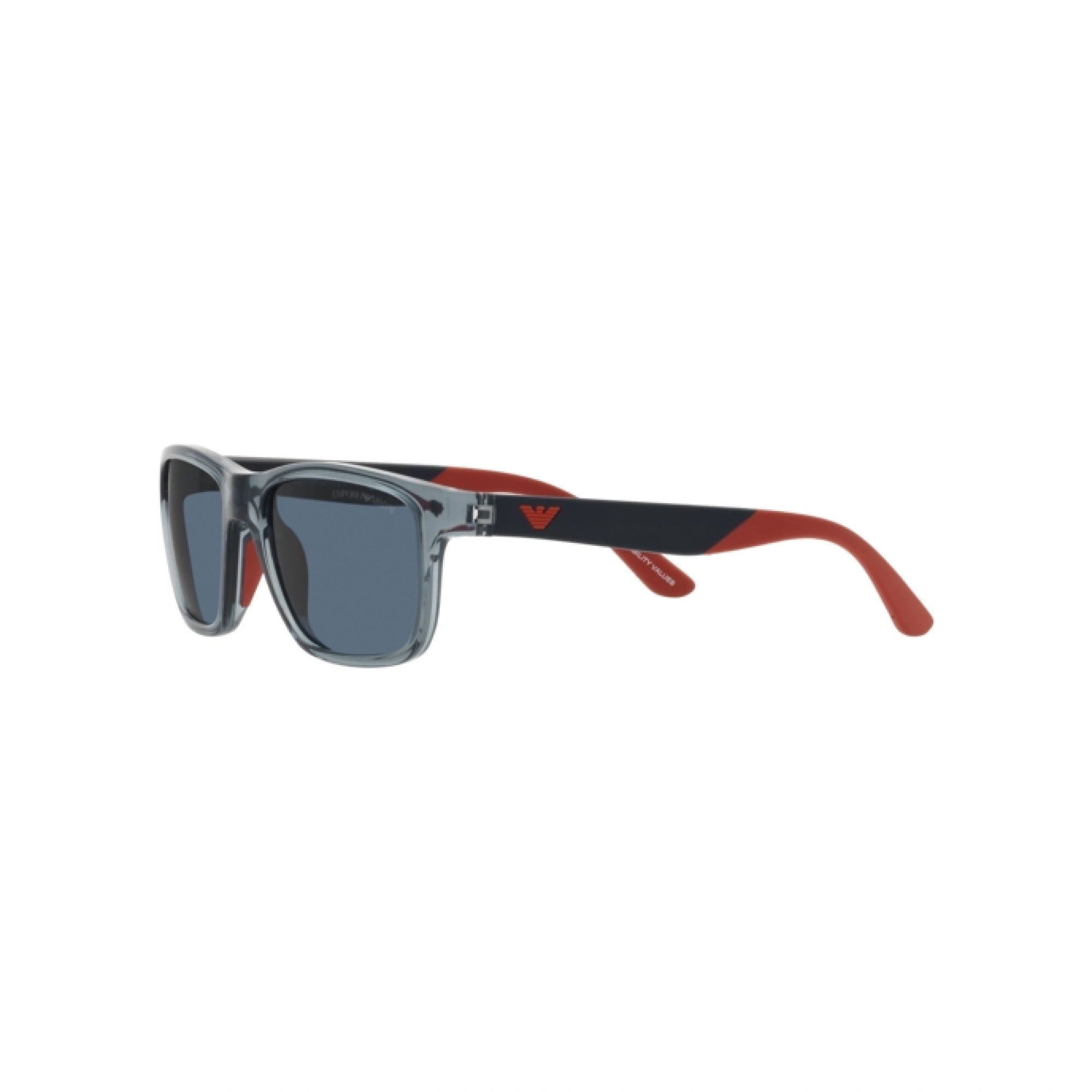 EMPORIO ARMANI EK 4002 - 507280 BLU TRASPARENTE LUCIDO | OCCHIALE DA SOLE BAMBINO | CALIBRO 48