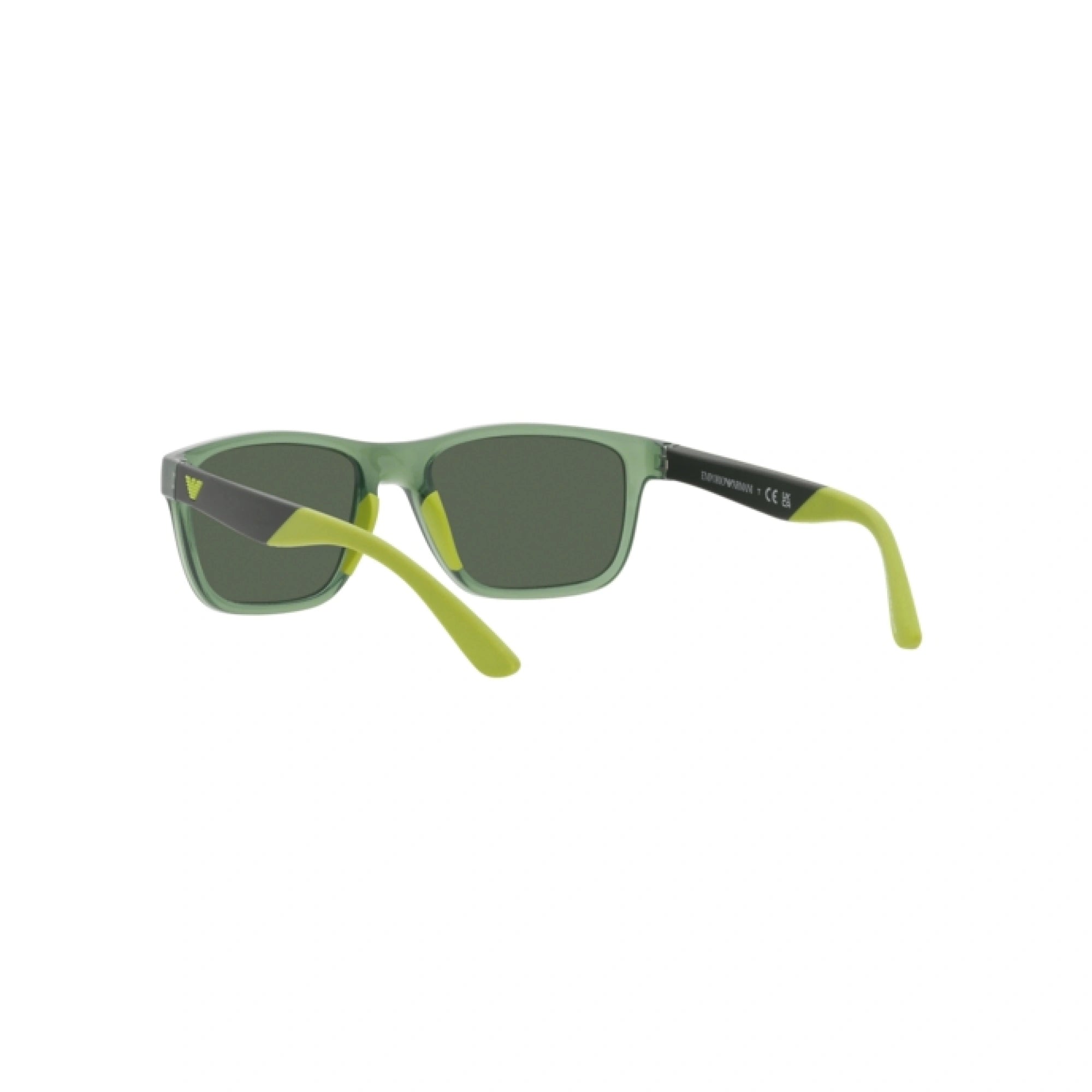 EMPORIO ARMANI EK 4002 - 535971 VERDE BRILLANTE TRASPARENTE | OCCHIALE DA SOLE BAMBINO | CALIBRO 48