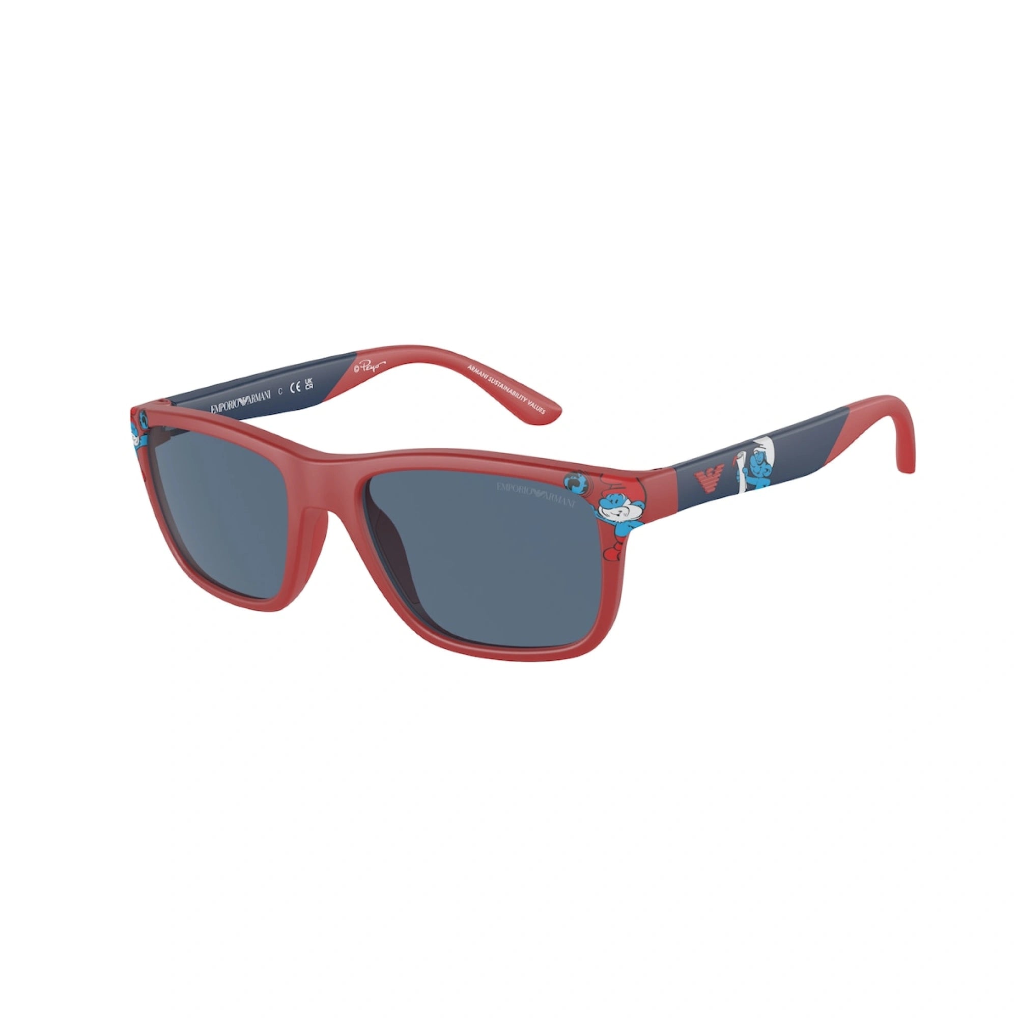 EMPORIO ARMANI EK 4002 - 562480 ROSSO OPACO | OCCHIALE DA SOLE BAMBINO | CALIBRO 48