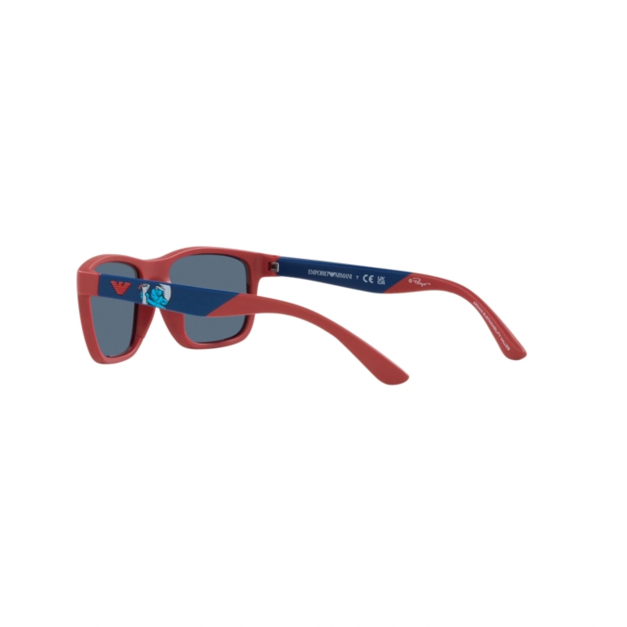 EMPORIO ARMANI EK 4002 - 562480 ROSSO OPACO | OCCHIALE DA SOLE BAMBINO | CALIBRO 48