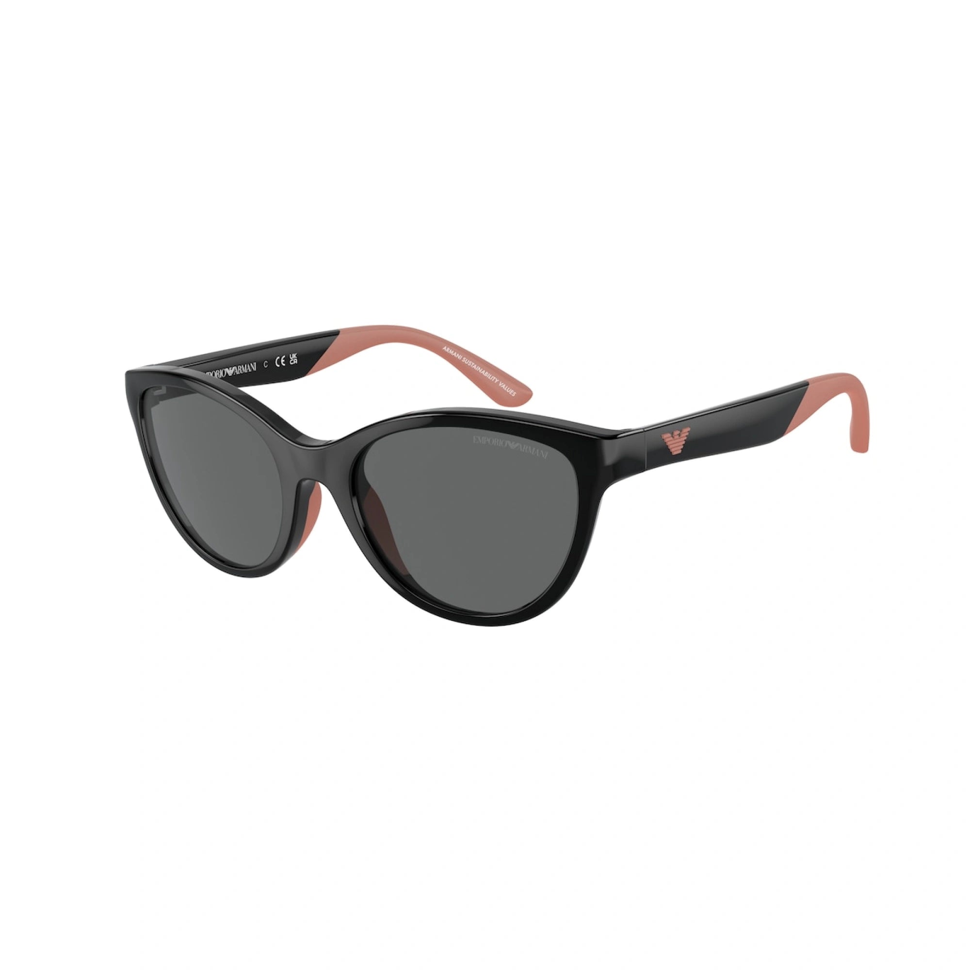 EMPORIO ARMANI EK 4003 - 501787 NERO LUCIDO | OCCHIALE DA SOLE BAMBINA | CALIBRO 48
