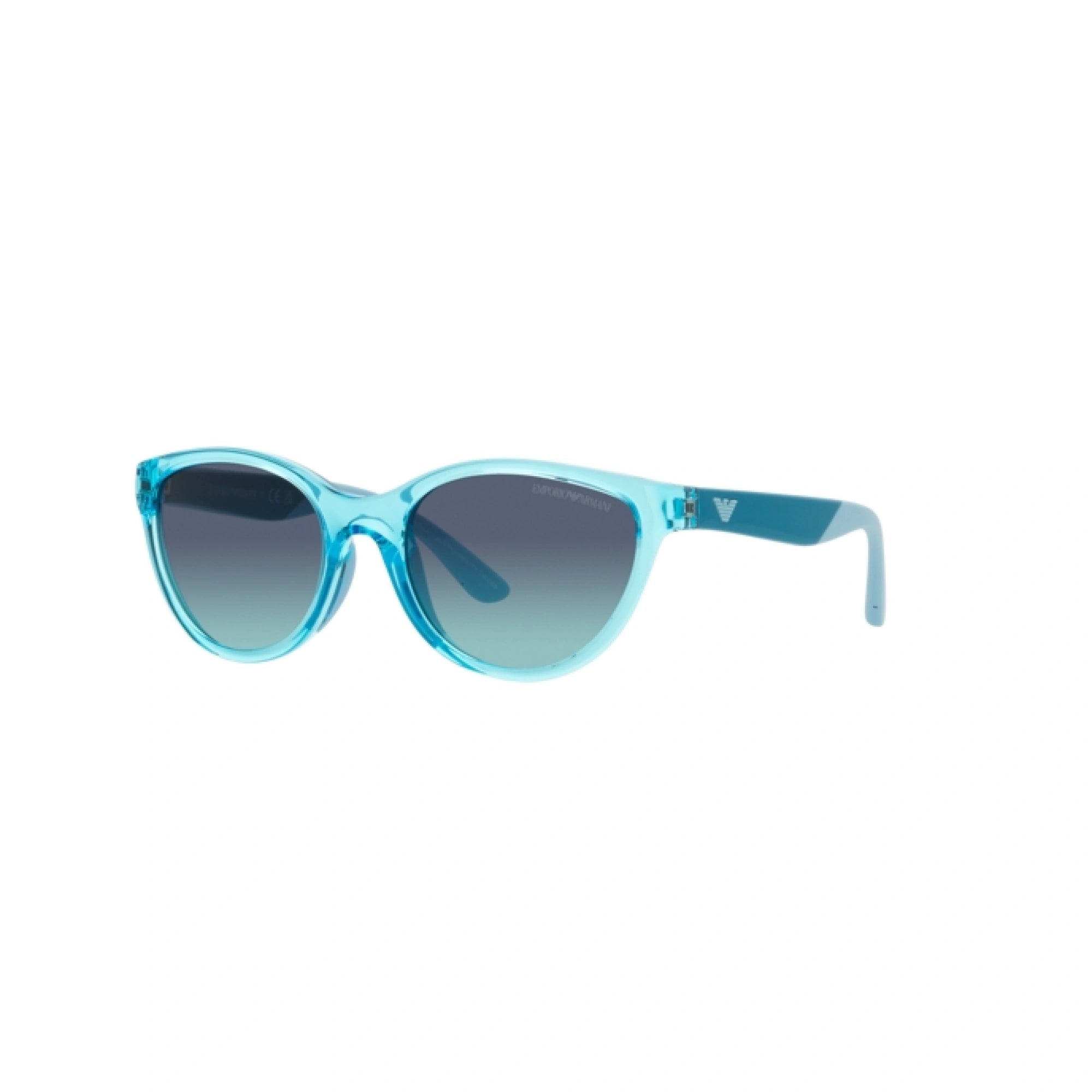 EMPORIO ARMANI EK 4003 - 53584S TORQUESE TRASPARENTE LUCIDO | OCCHIALE DA SOLE BAMBINA | CALIBRO 48