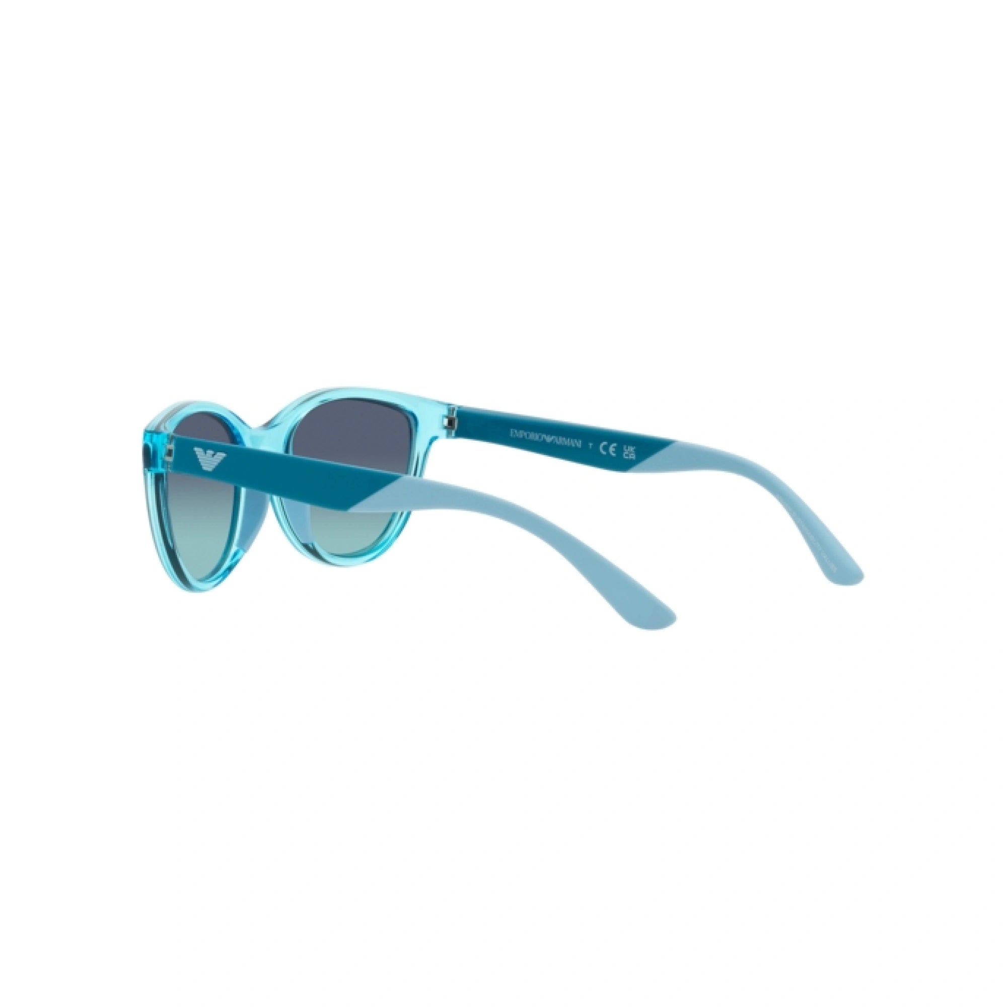 EMPORIO ARMANI EK 4003 - 53584S TORQUESE TRASPARENTE LUCIDO | OCCHIALE DA SOLE BAMBINA | CALIBRO 48