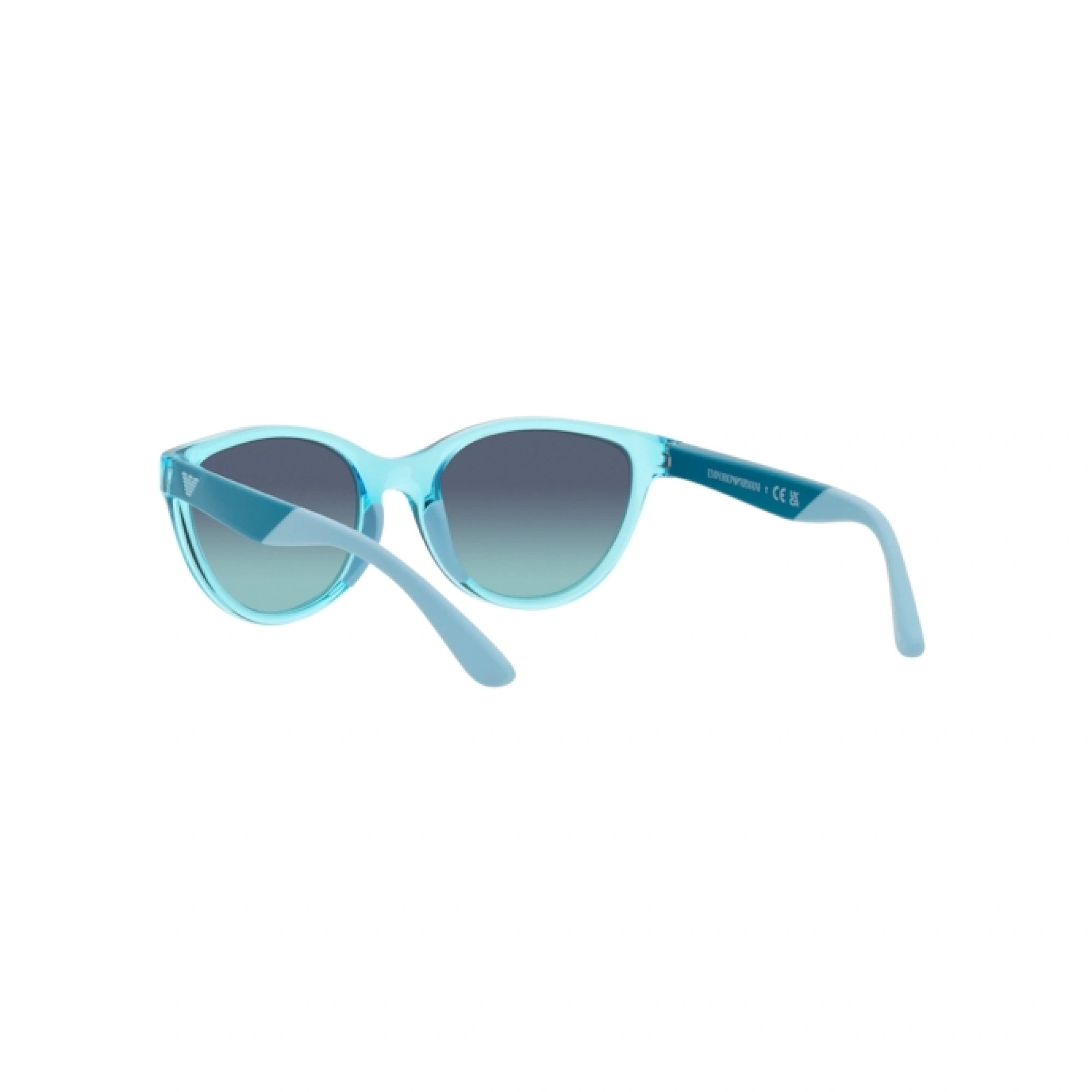 EMPORIO ARMANI EK 4003 - 53584S TORQUESE TRASPARENTE LUCIDO | OCCHIALE DA SOLE BAMBINA | CALIBRO 48
