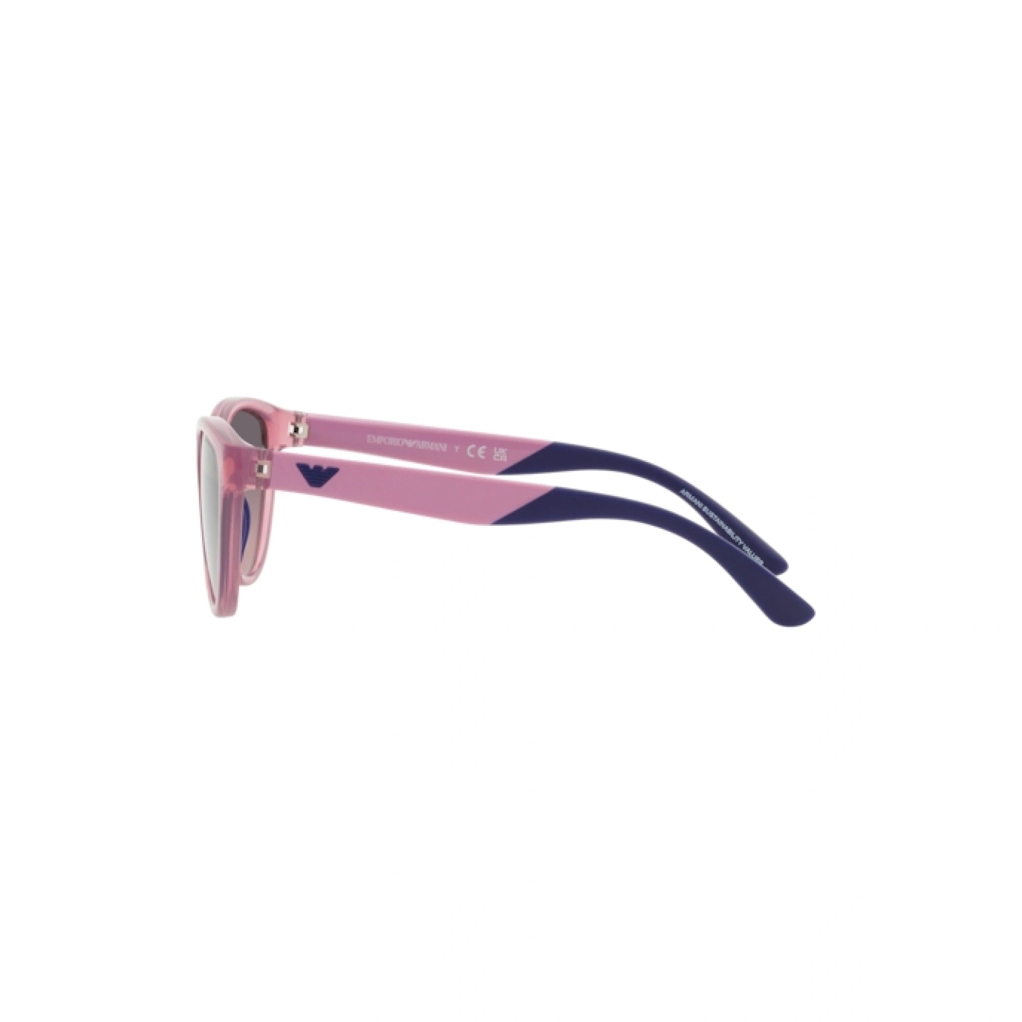EMPORIO ARMANI EK 4003 - 537646 LILLA TRASPARENTE LUCIDO | OCCHIALE DA SOLE BAMBINA | CALIBRO 48
