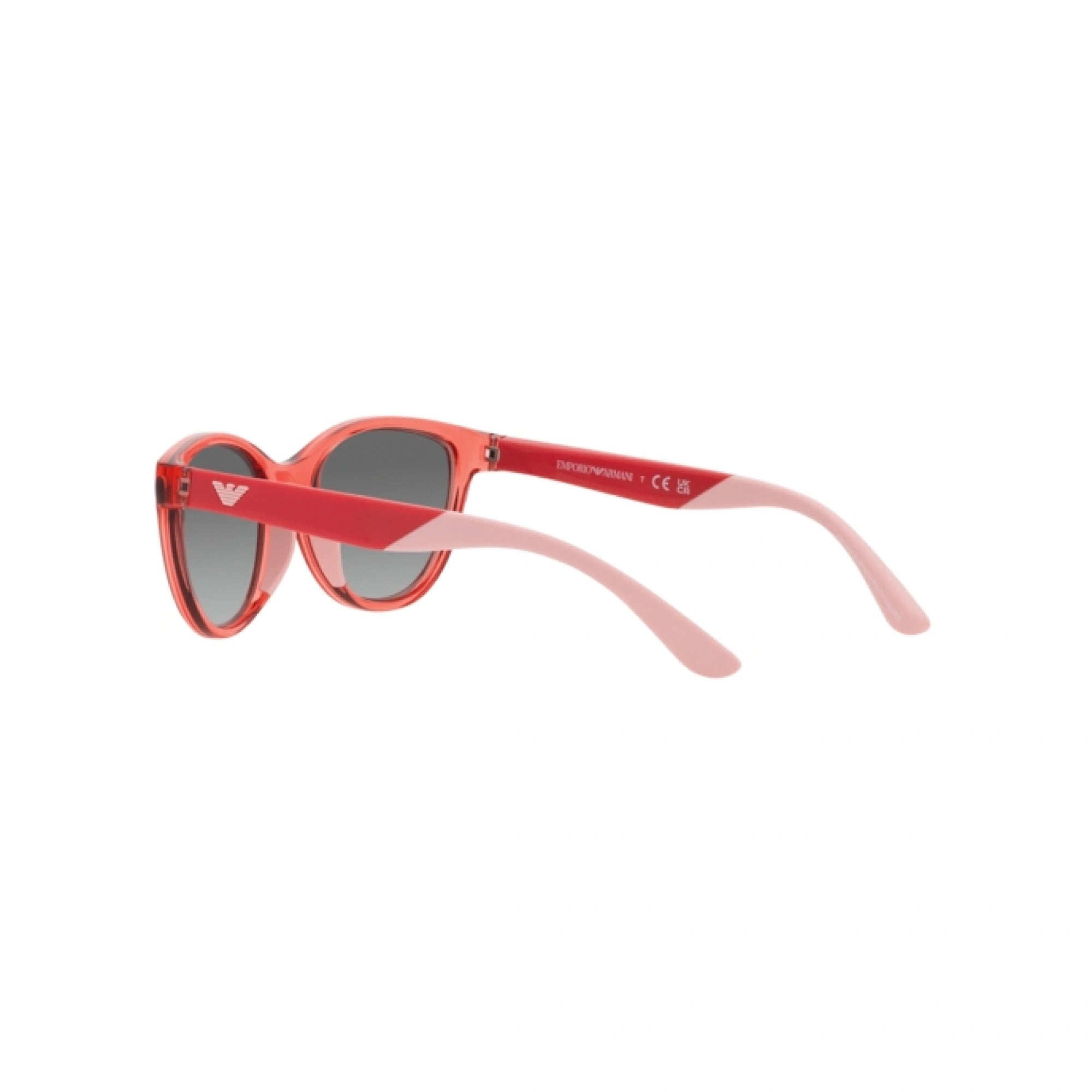 EMPORIO ARMANI EK 4003 - 537711 CORALLO TRASPARENTE LUCIDO | OCCHIALE DA SOLE BAMBINA | CALIBRO 48