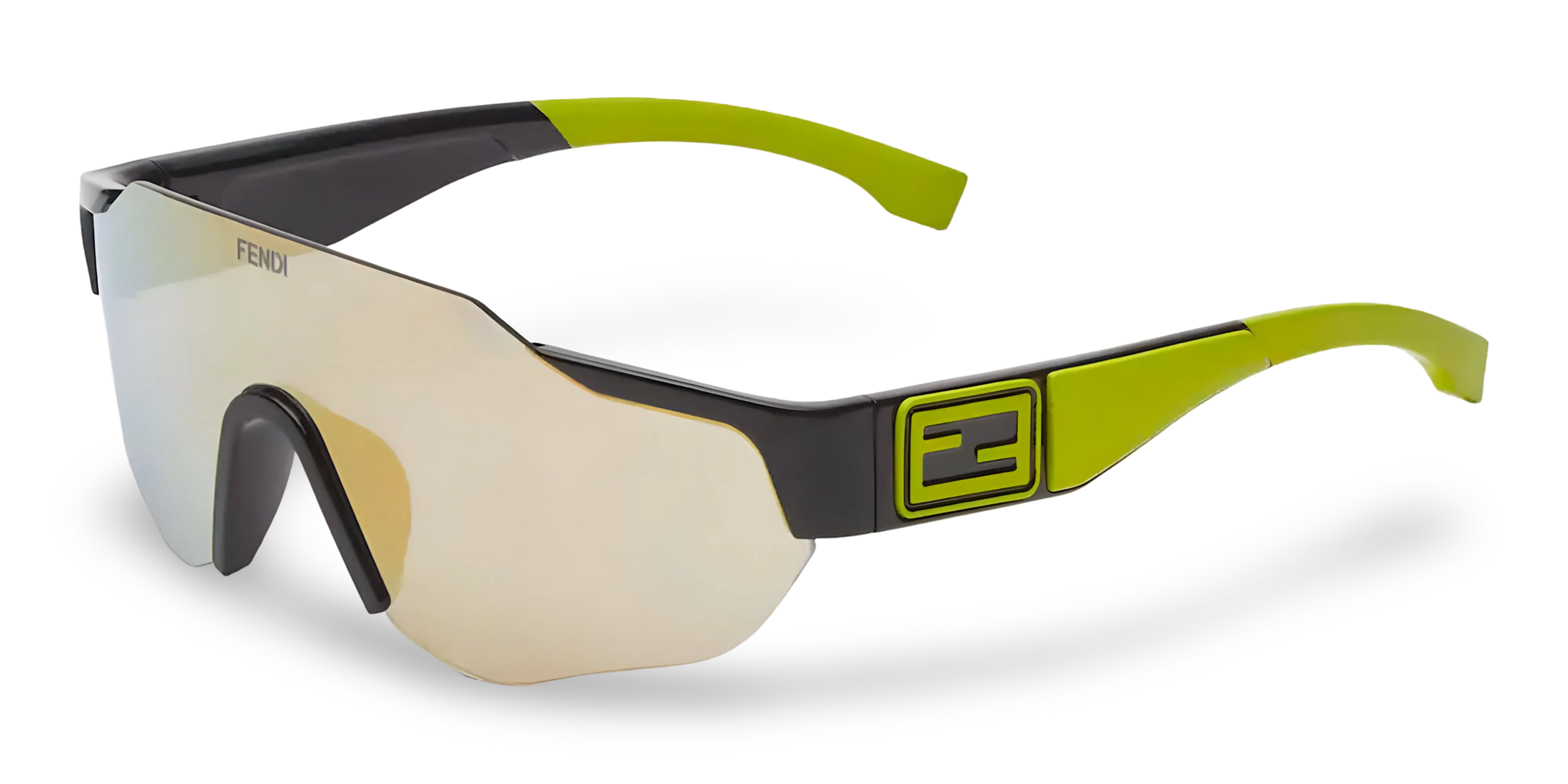 OCCHIALI DA SOLE A MASCHERINA NERI - 00-0-140 MM