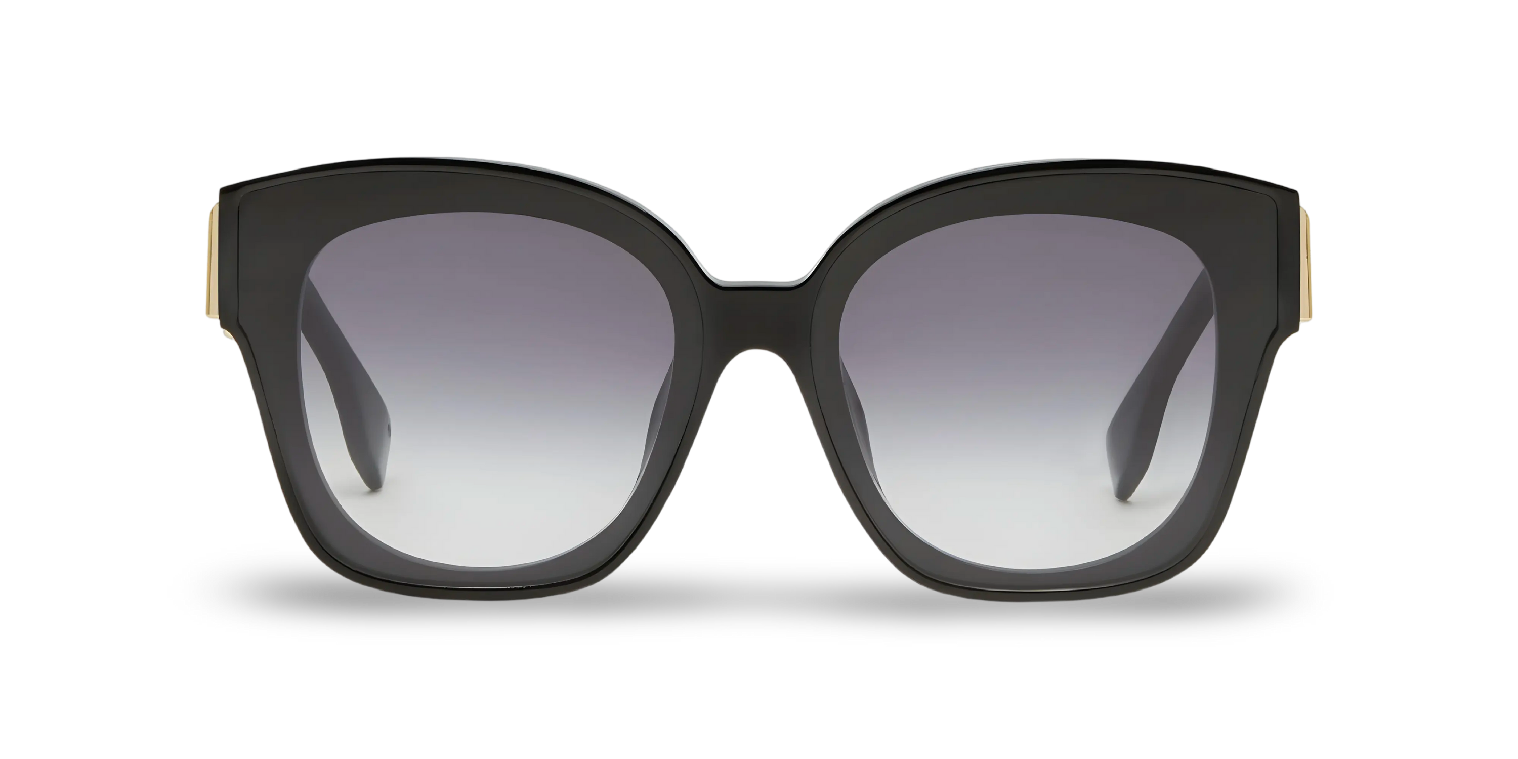 OCCHIALI DA SOLE A FARFALLA NERI - 63-15-140 MM