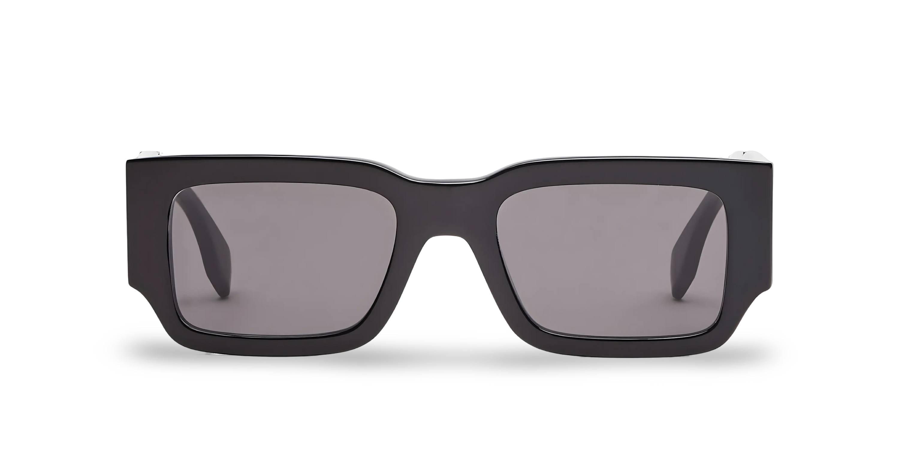 OCCHIALI DA SOLE RETTANGOLARI NERI - 51-20-150 MM