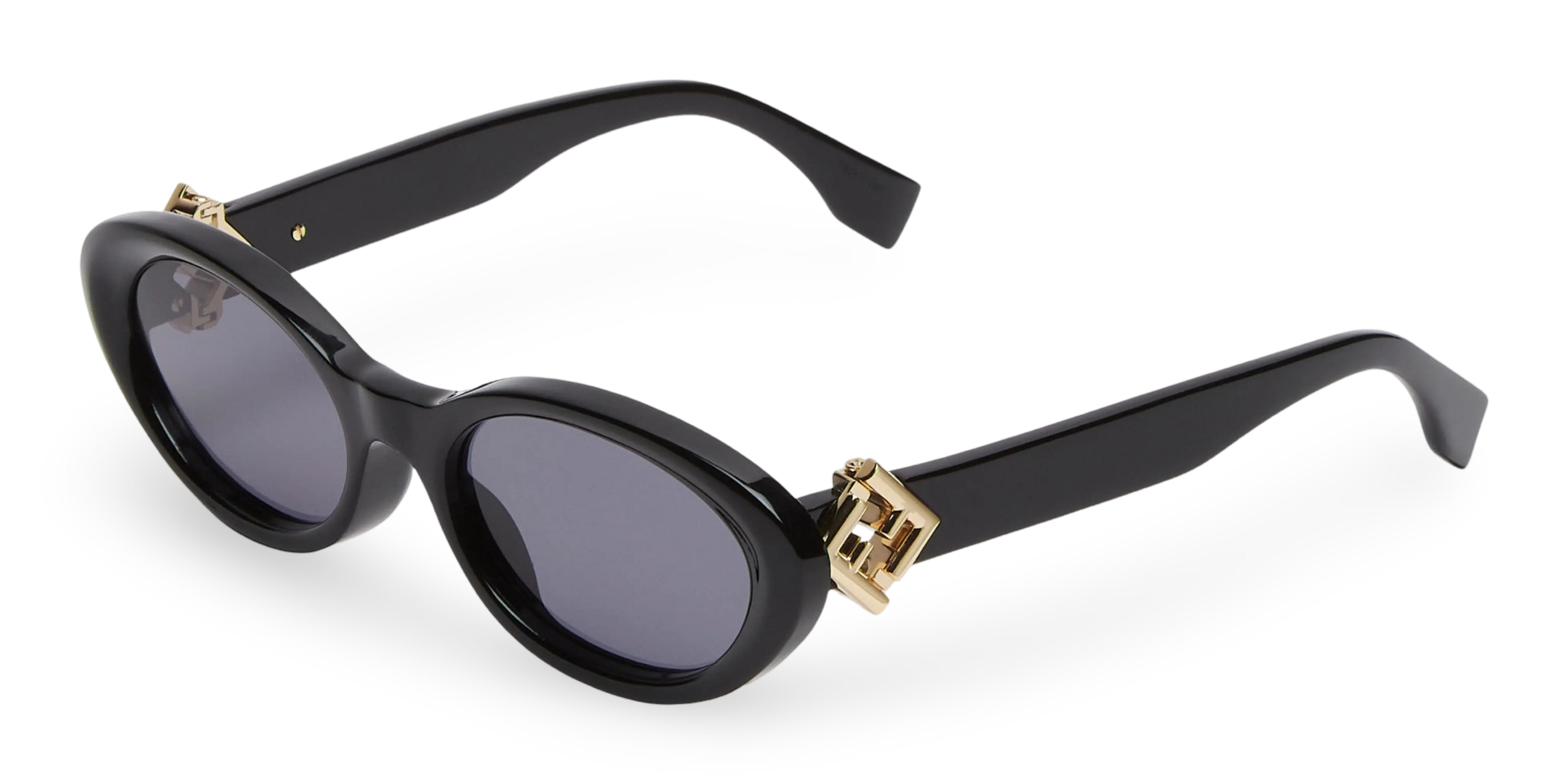 OCCHIALI DA SOLE A FARFALLA NERI - 53-18-135 MM