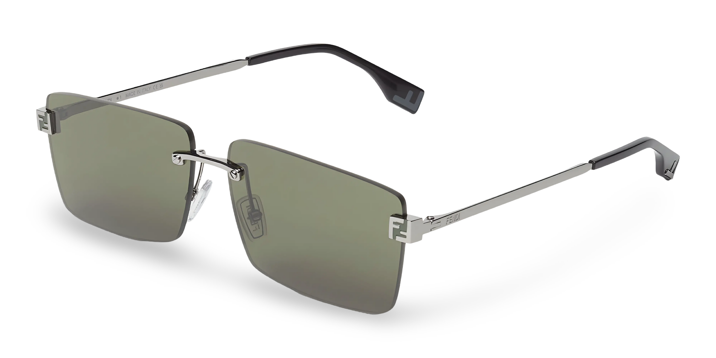 OCCHIALI DA SOLE RETTANGOLARI RUTENIO - 60-13-145 MM