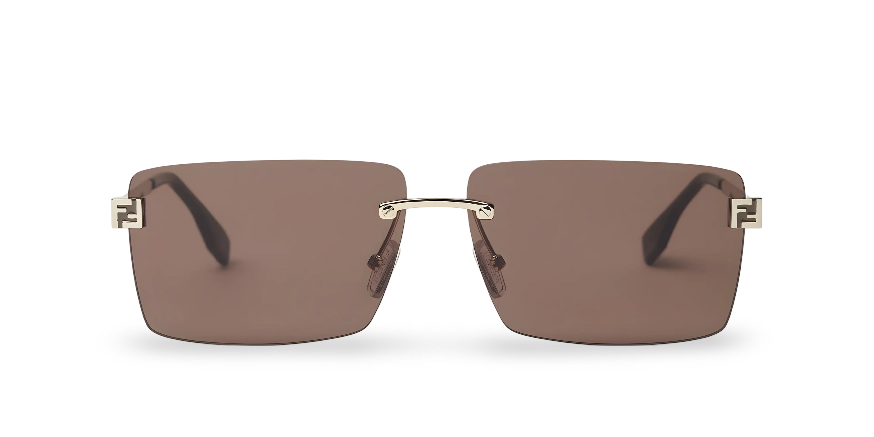 OCCHIALI DA SOLE RETTANGOLARI ORO - 60-13-145 MM