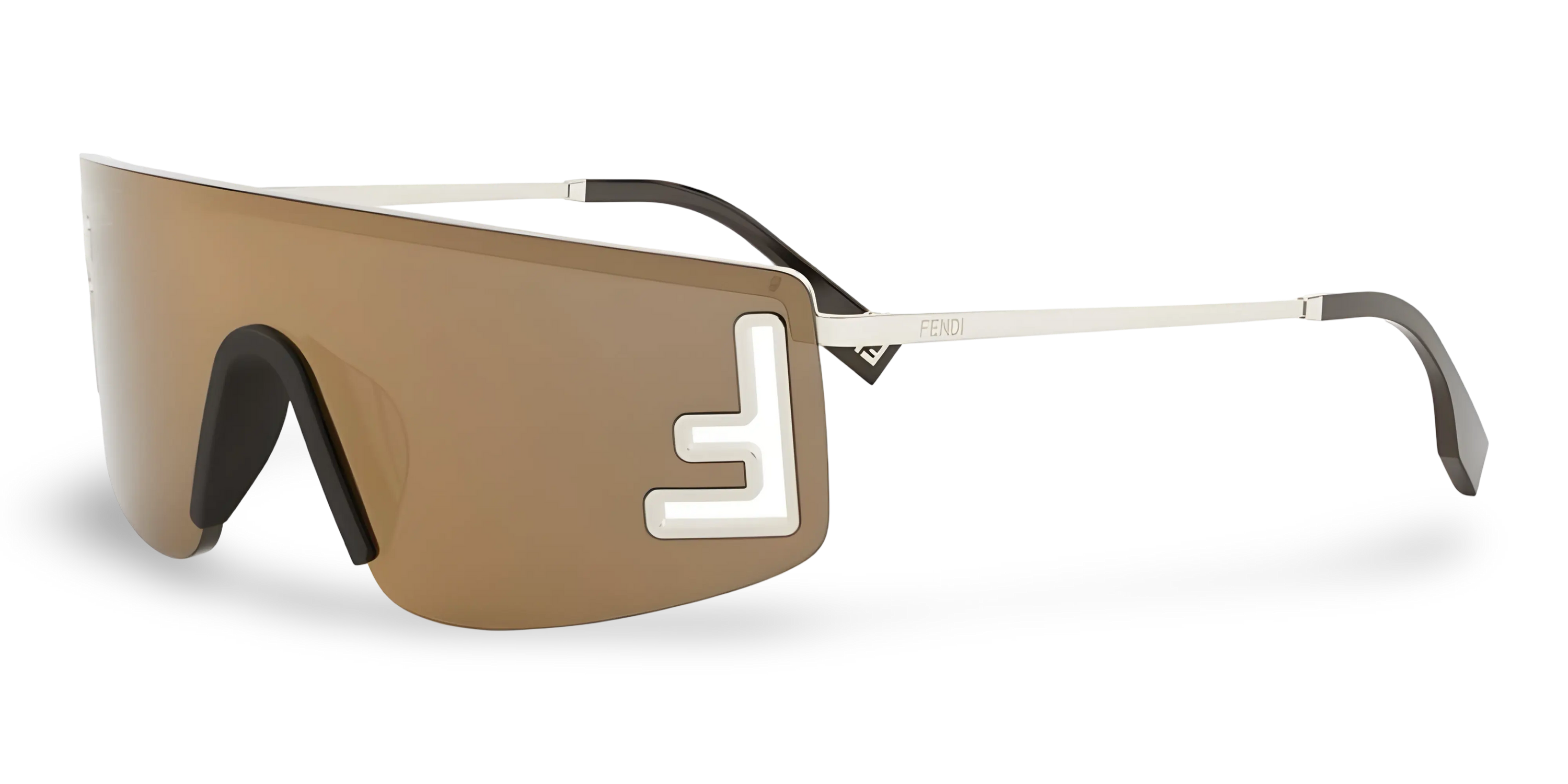 OCCHIALI DA SOLE A MASCHERINA ORO - 00-00-135 MM