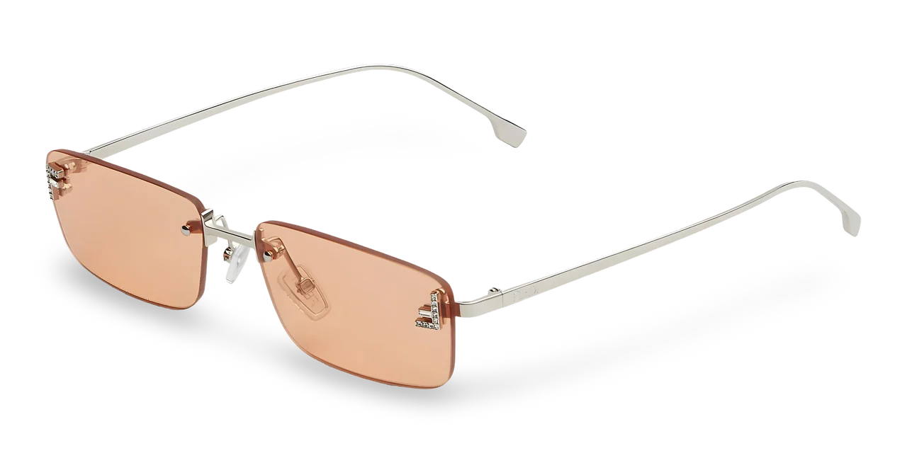 OCCHIALI DA SOLE RETTANGOLARI PALLADIO  ALBICOCCA - 54-16-135 MM