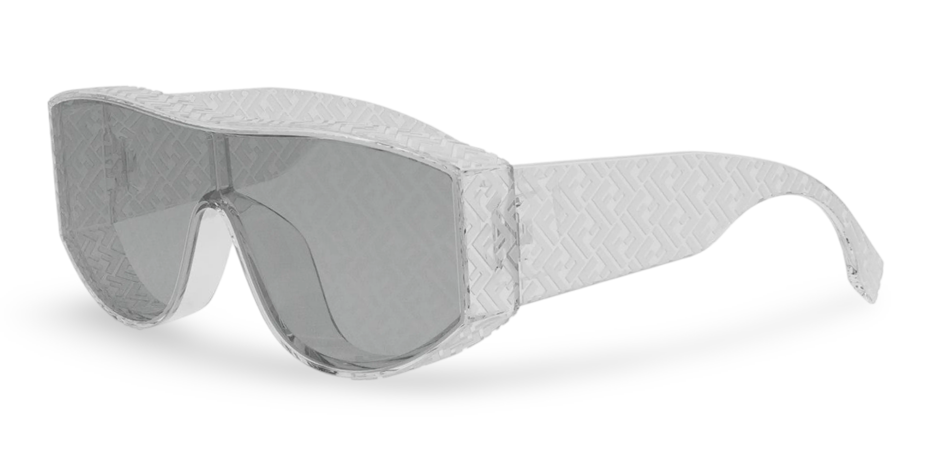 OCCHIALI DA SOLE A MASCHERINA CRISTALLO OPACO - 00-0-140 MM