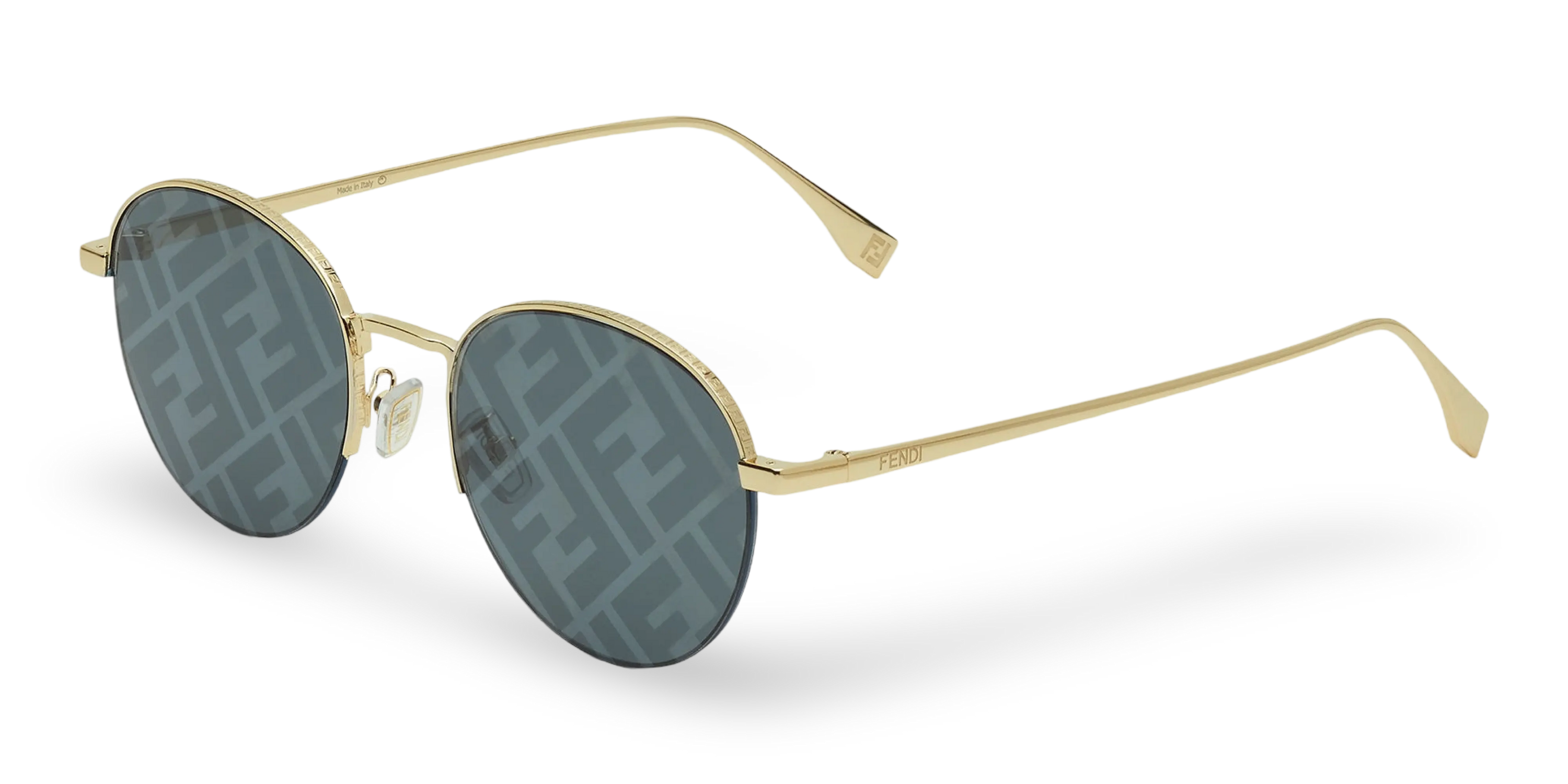 OCCHIALI DA SOLE ROTONDI ORO - 52-20-145 MM