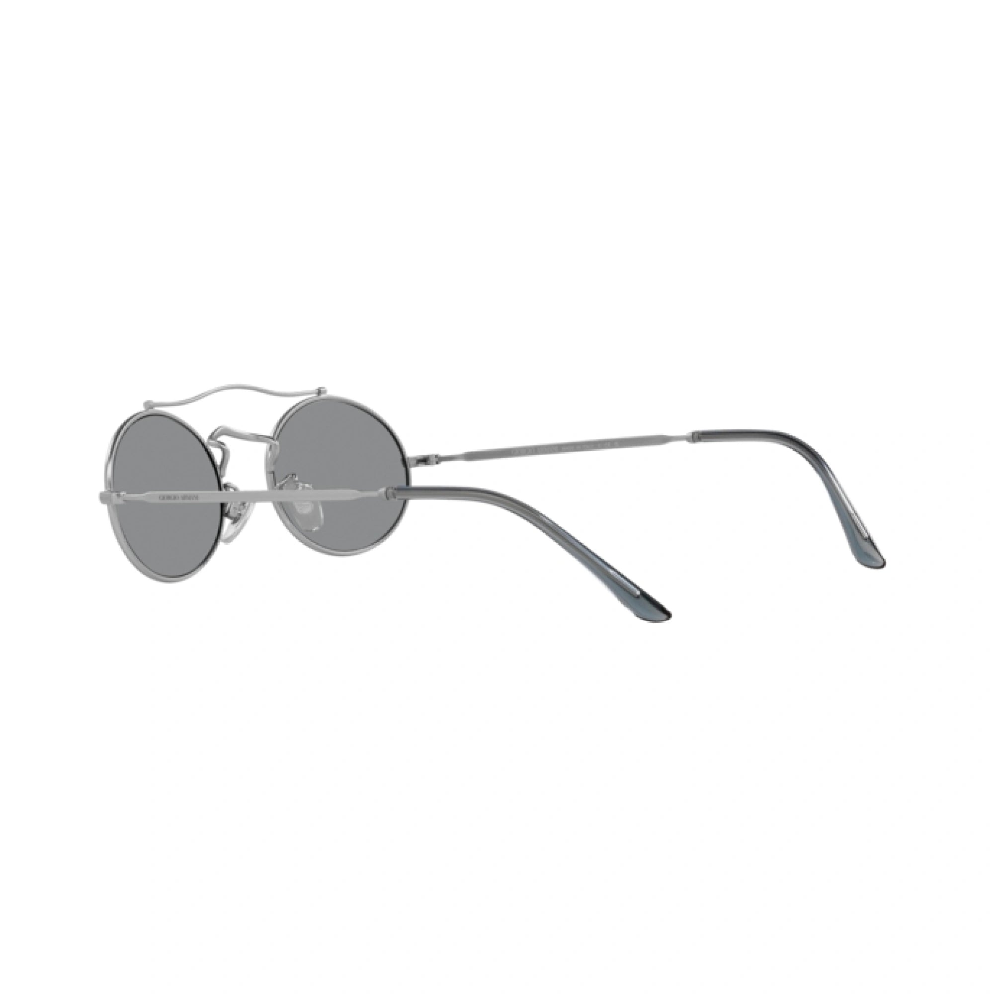 GIORGIO ARMANI AR 115SM - 304502 ARGENTO OPACO | OCCHIALE DA SOLE UOMO | CALIBRO 51