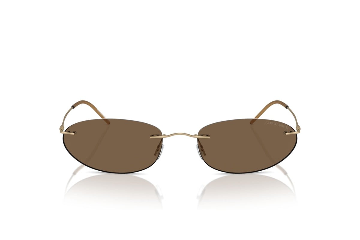 OCCHIALE DA SOLE DONNA | GIORGIO ARMANI AR 1508M - 300273 ORO PALLIDO OPACO - CALIBRO 58