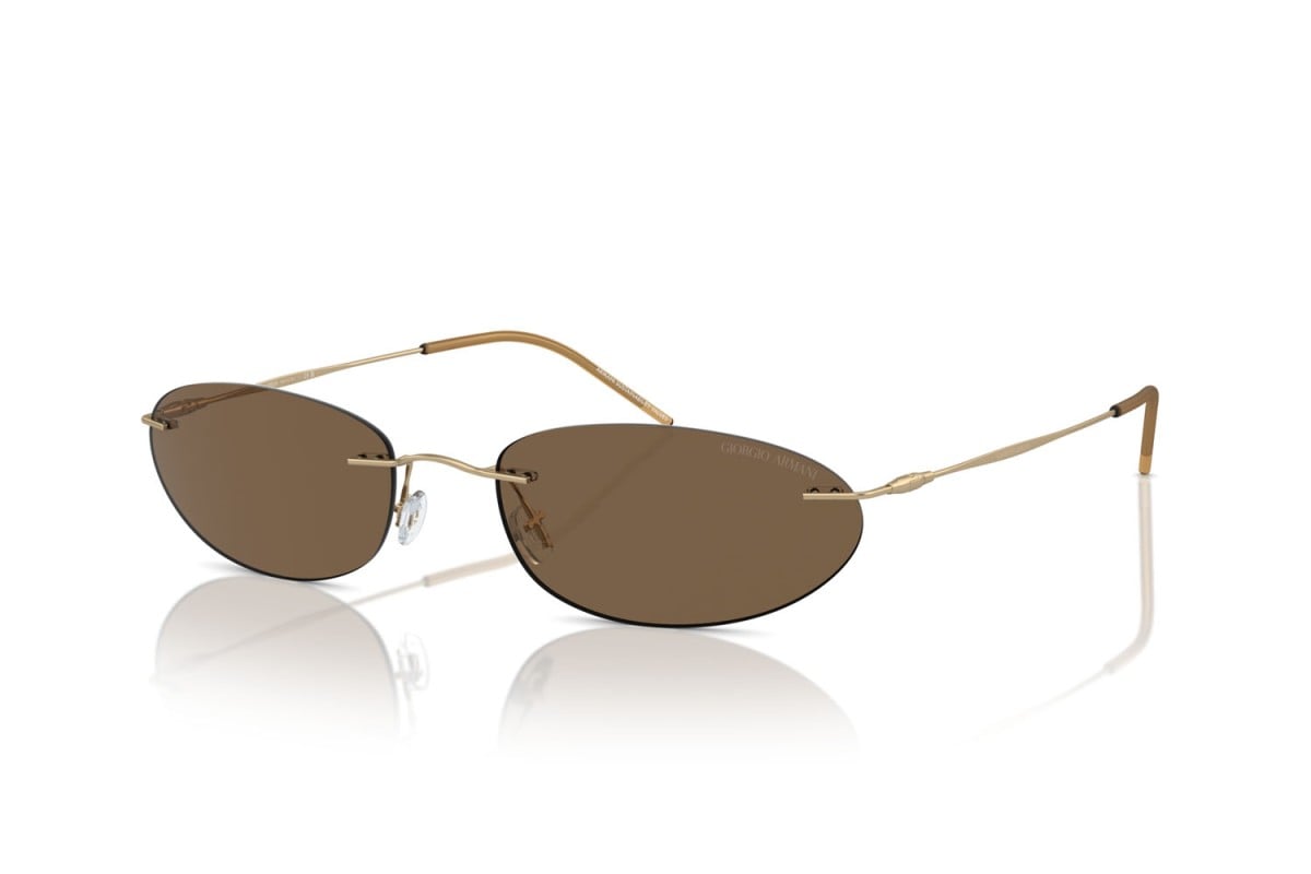 OCCHIALE DA SOLE DONNA | GIORGIO ARMANI AR 1508M - 300273 ORO PALLIDO OPACO - CALIBRO 58