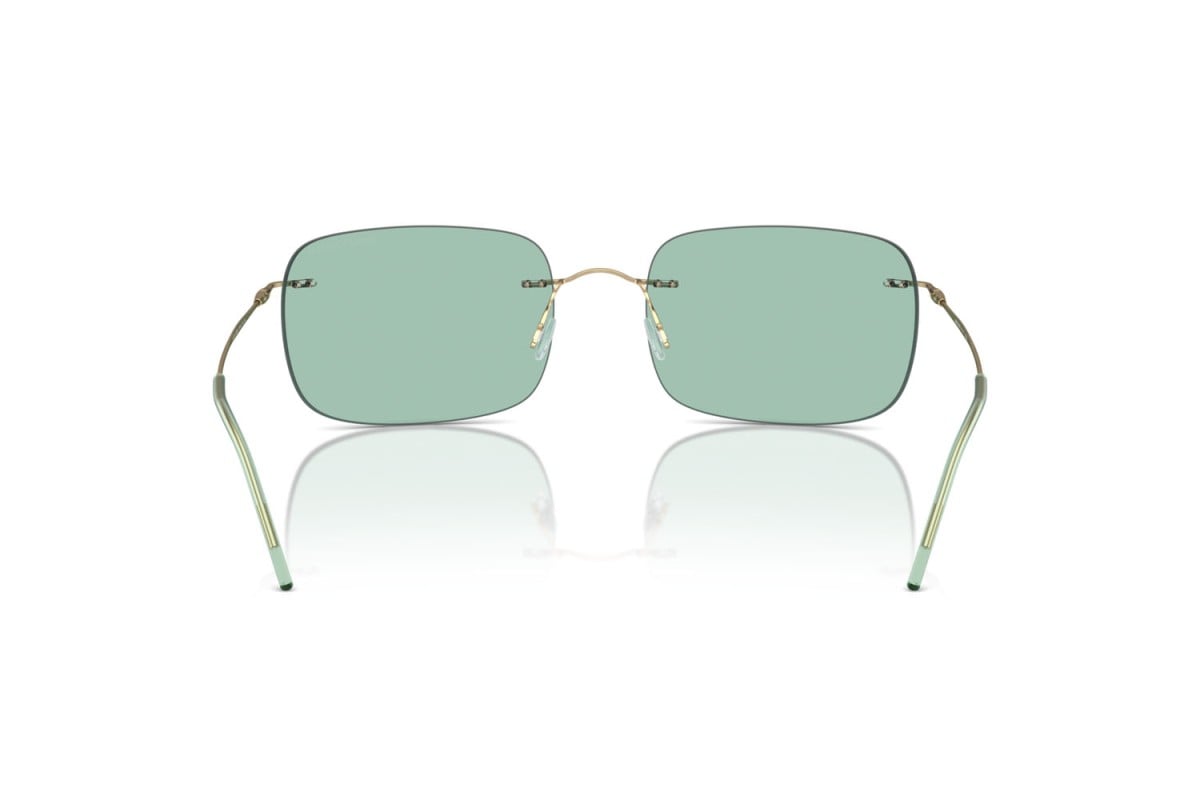 OCCHIALE DA SOLE UOMO | GIORGIO ARMANI AR 1512M - 30022A ORO PALLIDO OPACO - CALIBRO 58