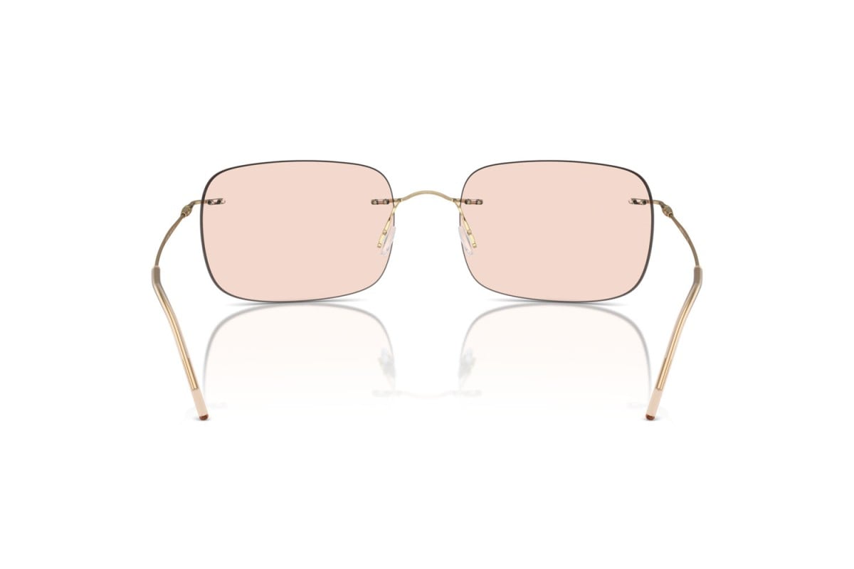 OCCHIALE DA SOLE UOMO | GIORGIO ARMANI AR 1512M - 300273 ORO PALLIDO OPACO - CALIBRO 58