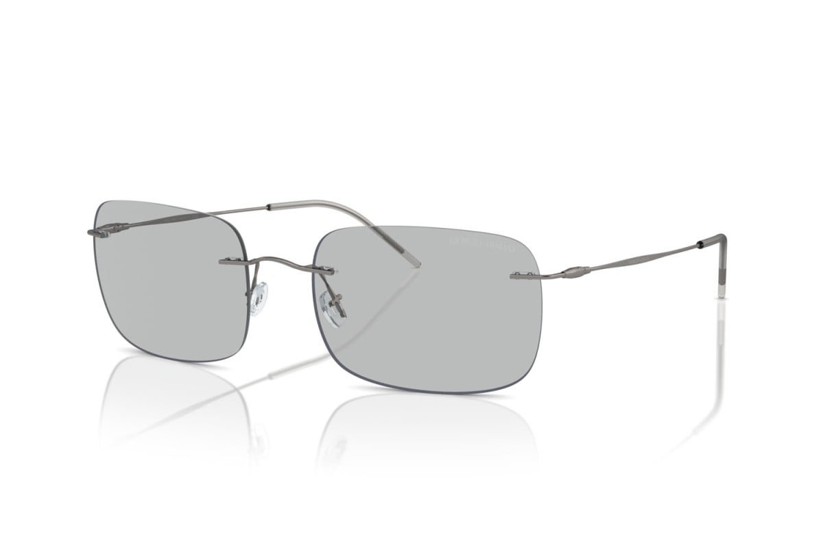 OCCHIALE DA SOLE UOMO | GIORGIO ARMANI AR 1512M - 300387 CANNA DI FUCILE OPACO - CALIBRO 58