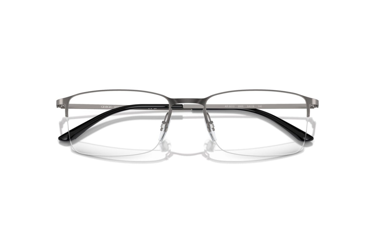 OCCHIALE DA VISTA UOMO | GIORGIO ARMANI AR 5010 - 3003 CANNA DI FUCILE OPACO - CALIBRO 54