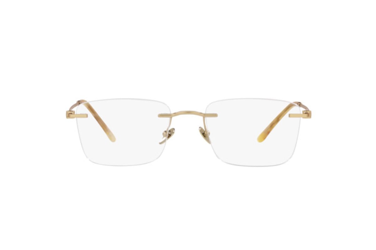 OCCHIALE DA VISTA UOMO | GIORGIO ARMANI AR 5124 - 3002 ORO PALLIDO OPACO - CALIBRO 55