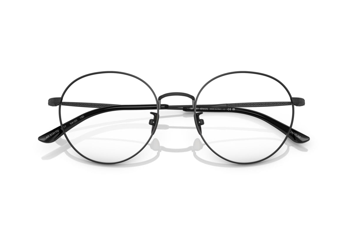 OCCHIALE DA VISTA UOMO | GIORGIO ARMANI AR 5131TD - 3277 NERO OPACO - CALIBRO 54